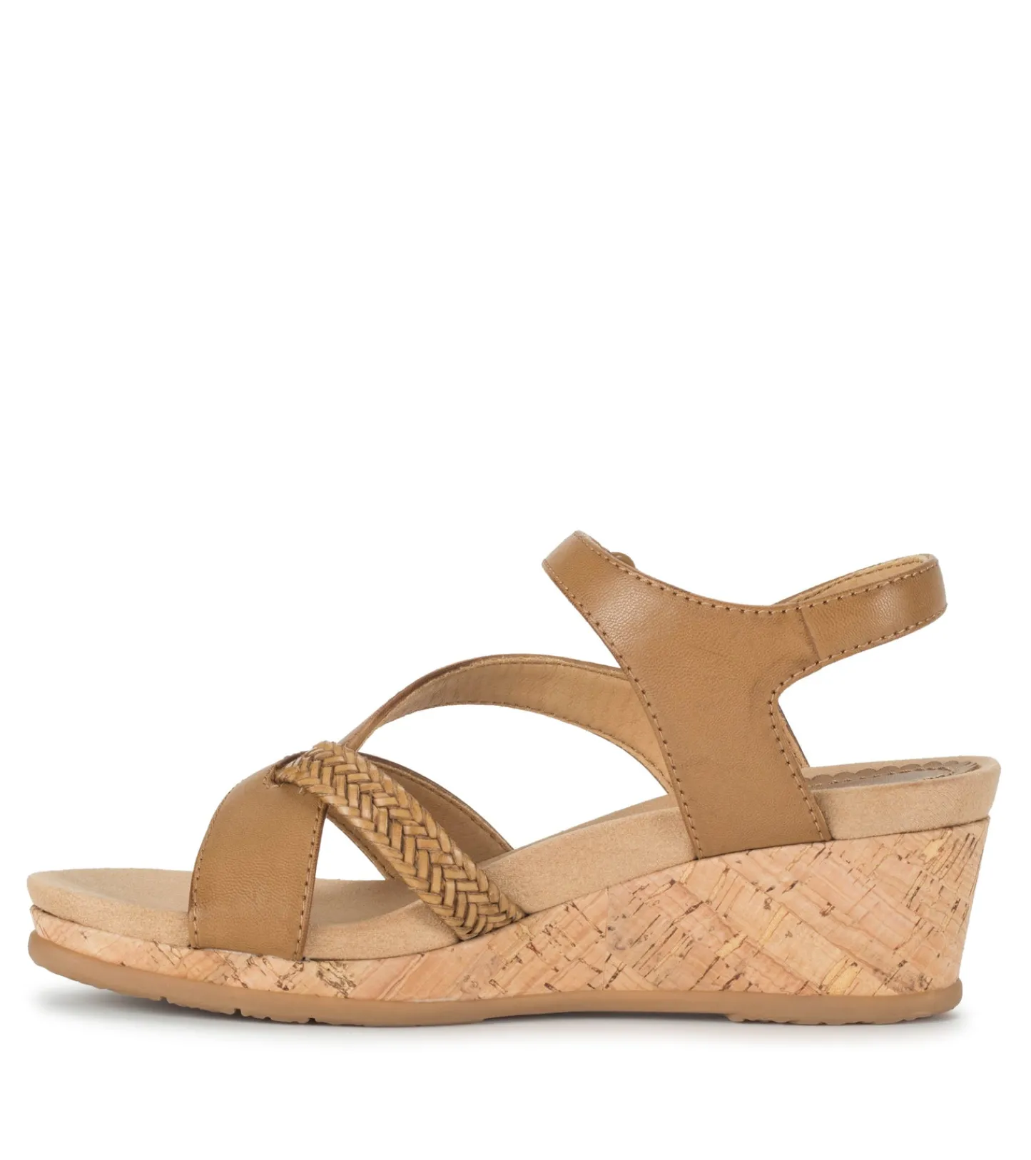 Baretraps Wedge Sandals^Farah Wedge Sandal Caramel