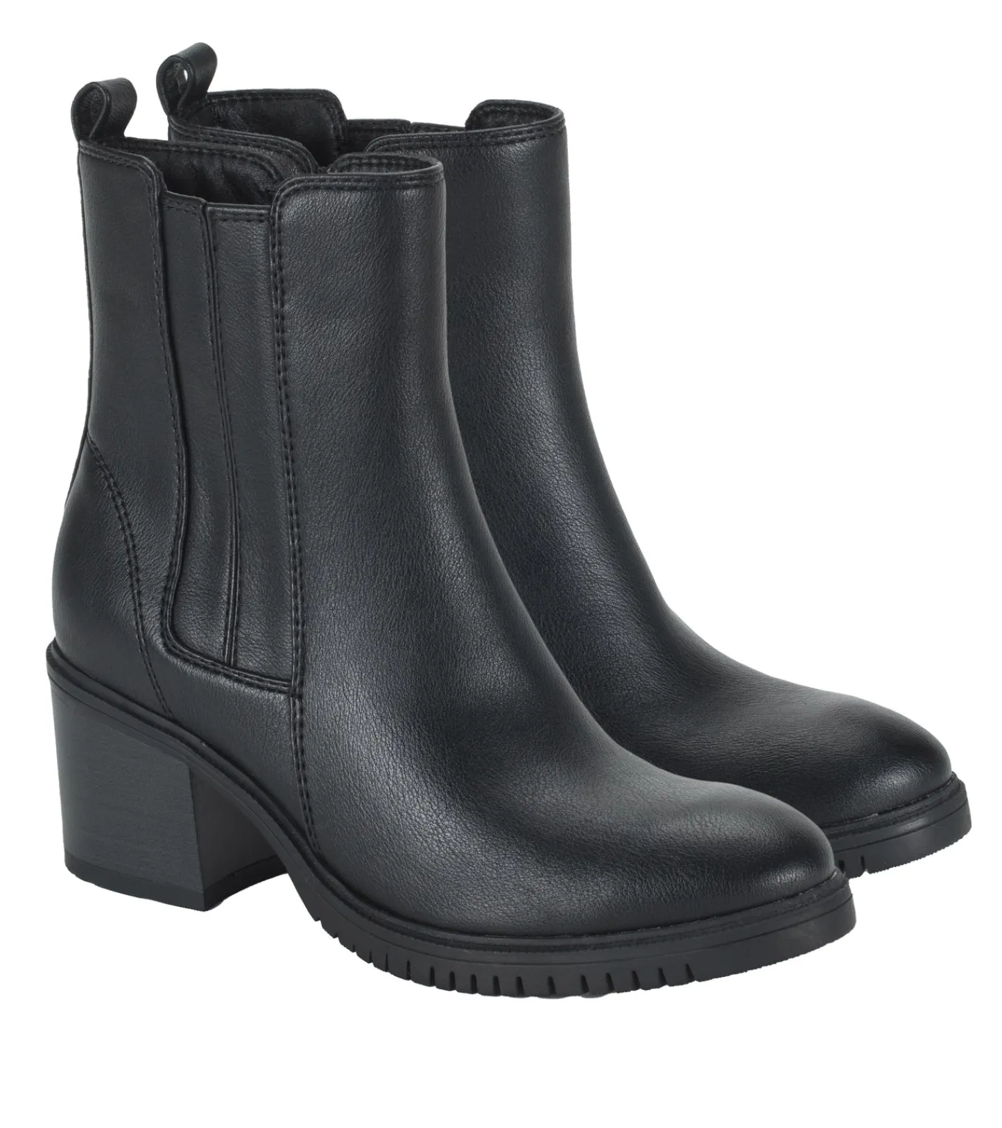 Baretraps Booties^Feeney Block Heel Boot Black