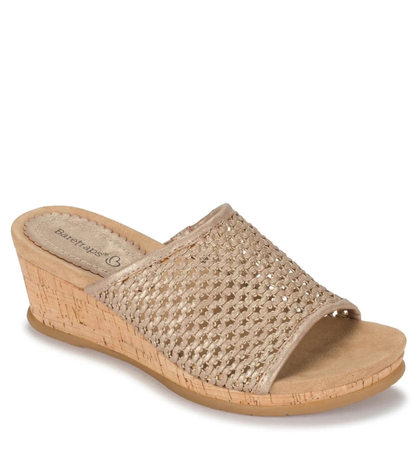 Baretraps Wedge Sandals | Slides & Slip On Sandals^Flossey Wedge Slide Sandal SoftGold