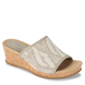 Baretraps Wedge Sandals | Slides & Slip On Sandals^Flossey Wedge Slide Sandal NaturalIkat