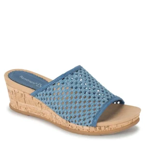 Baretraps Wedge Sandals | Slides & Slip On Sandals^Flossey Wedge Slide Sandal LightBlue