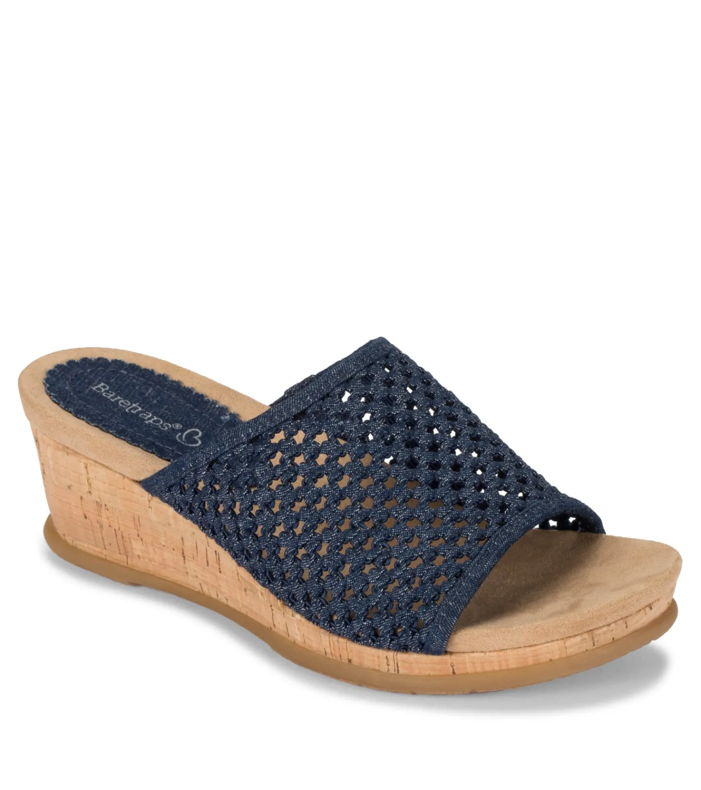 Baretraps Wedge Sandals | Slides & Slip On Sandals^Flossey Wedge Slide Sandal DarkDenim