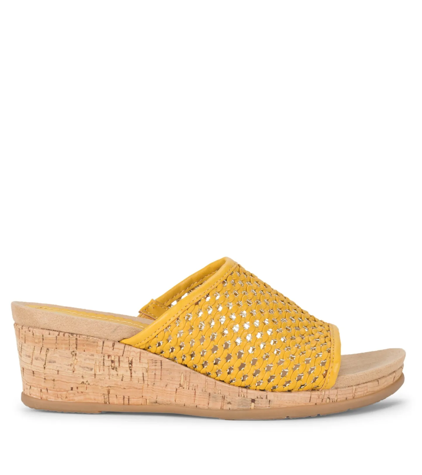 Baretraps Wedge Sandals | Slides & Slip On Sandals^Flossey Wedge Slide Sandal MellowYellow