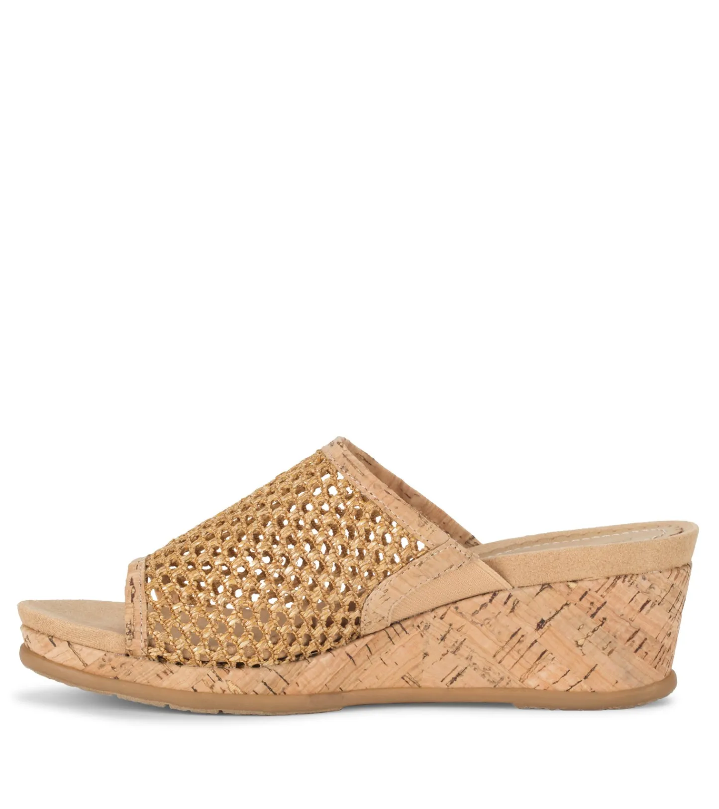 Baretraps Wedge Sandals | Slides & Slip On Sandals^Flossey Wedge Slide Sandal Natural