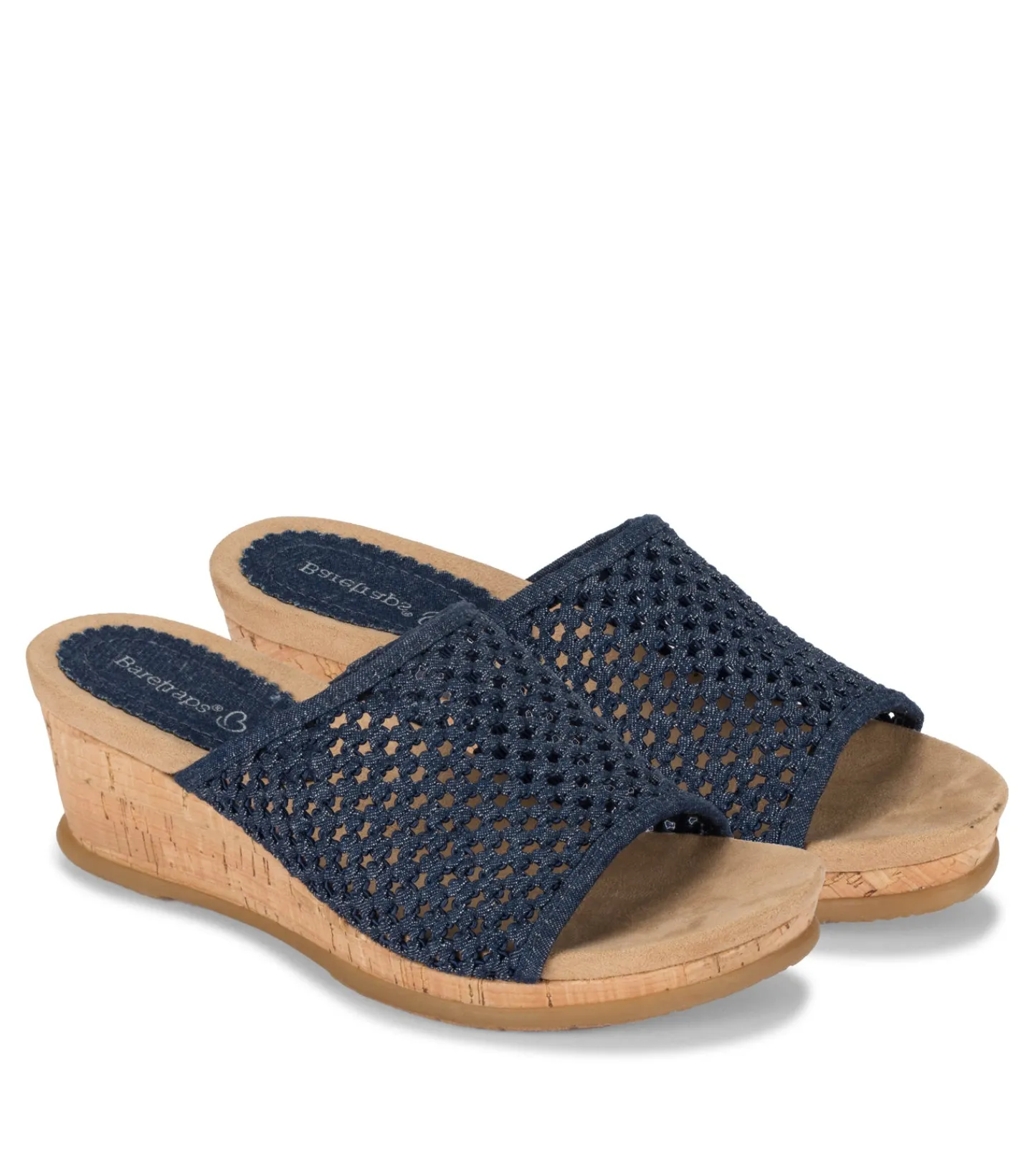 Baretraps Wedge Sandals | Slides & Slip On Sandals^Flossey Wedge Slide Sandal DarkDenim