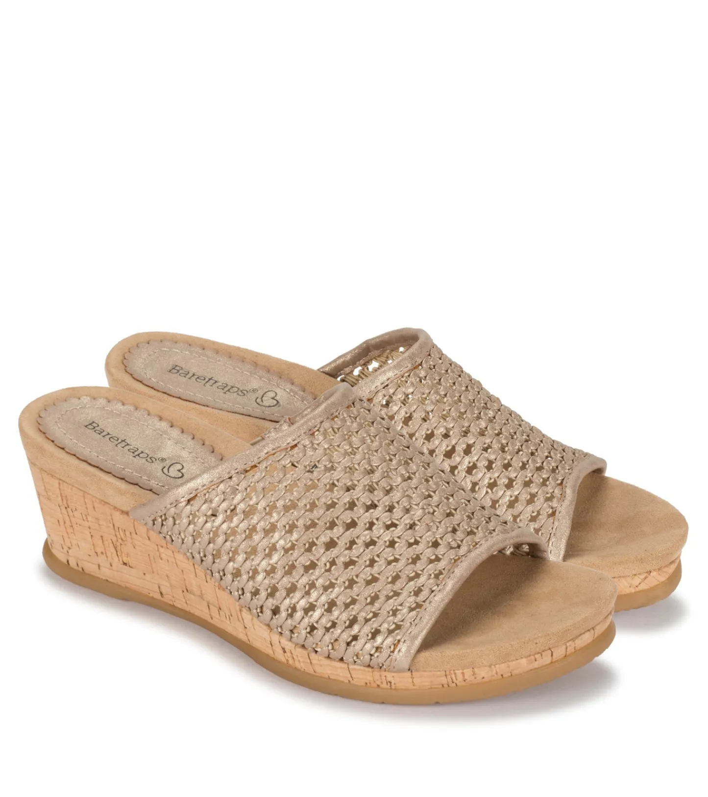 Baretraps Wedge Sandals | Slides & Slip On Sandals^Flossey Wedge Slide Sandal SoftGold