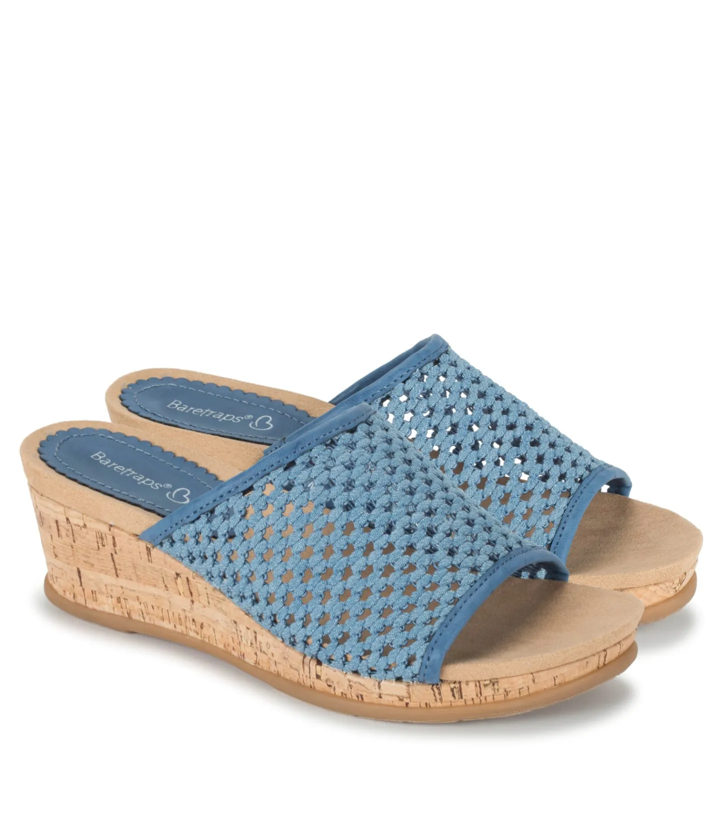 Baretraps Wedge Sandals | Slides & Slip On Sandals^Flossey Wedge Slide Sandal LightBlue