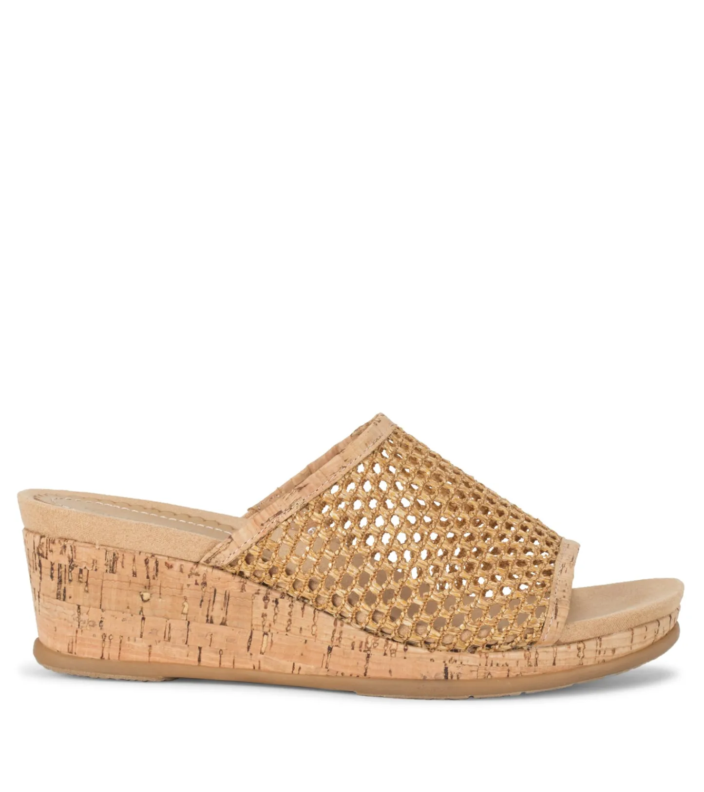 Baretraps Wedge Sandals | Slides & Slip On Sandals^Flossey Wedge Slide Sandal Natural
