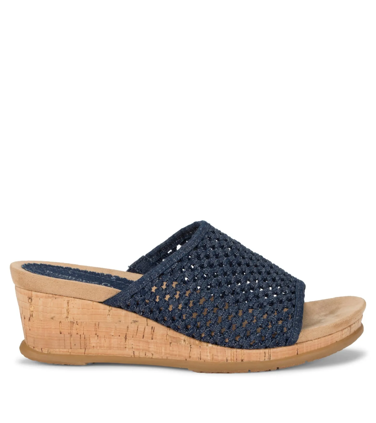 Baretraps Wedge Sandals | Slides & Slip On Sandals^Flossey Wedge Slide Sandal DarkDenim