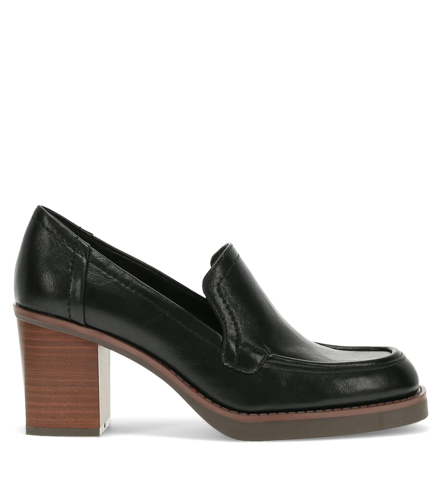 Baretraps Flats & Loafers | Dress Shoes^Gretel Block Heel Loafer Black