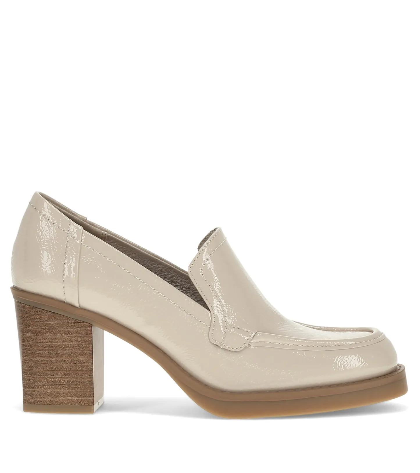 Baretraps Flats & Loafers | Dress Shoes^Gretel Block Heel Loafer Ivory