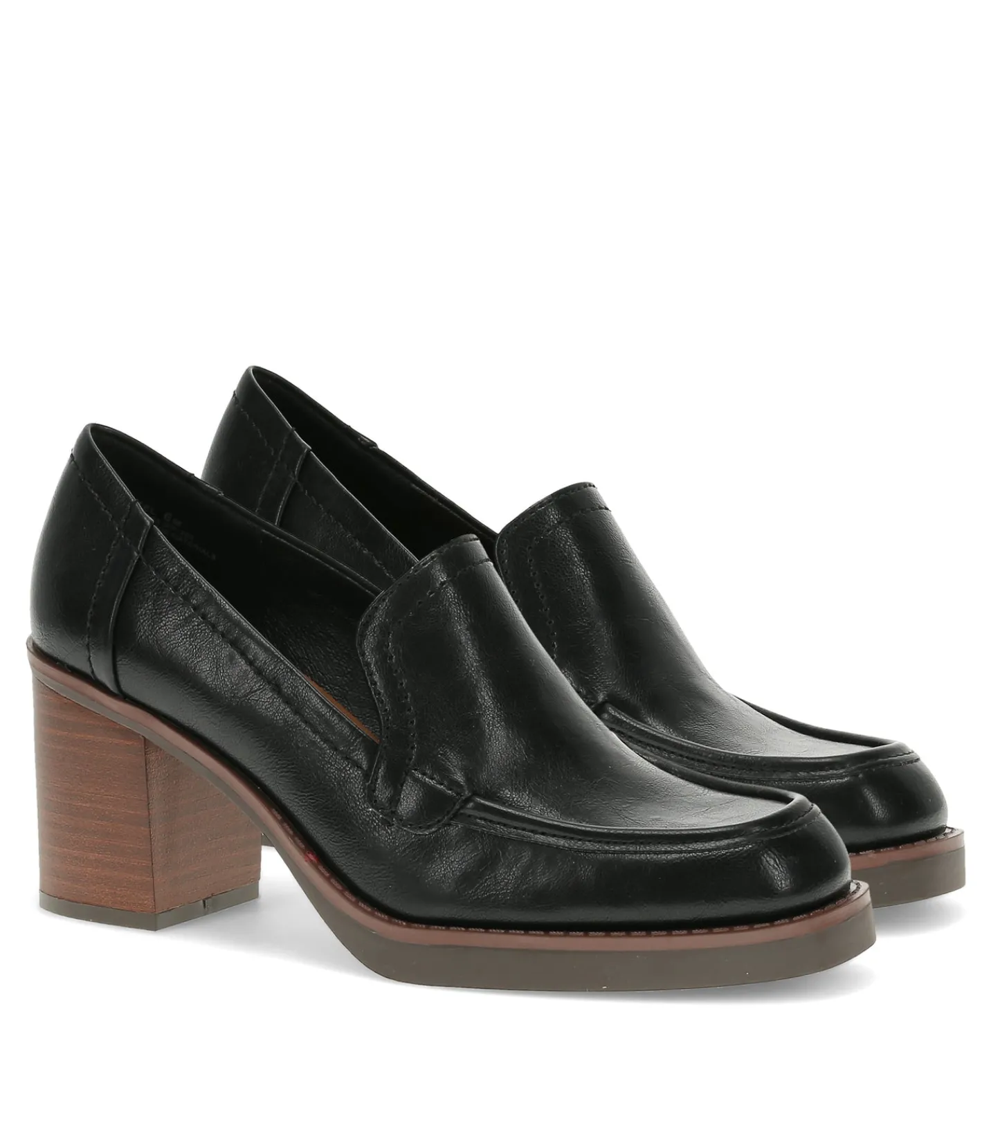 Baretraps Flats & Loafers | Dress Shoes^Gretel Block Heel Loafer Black