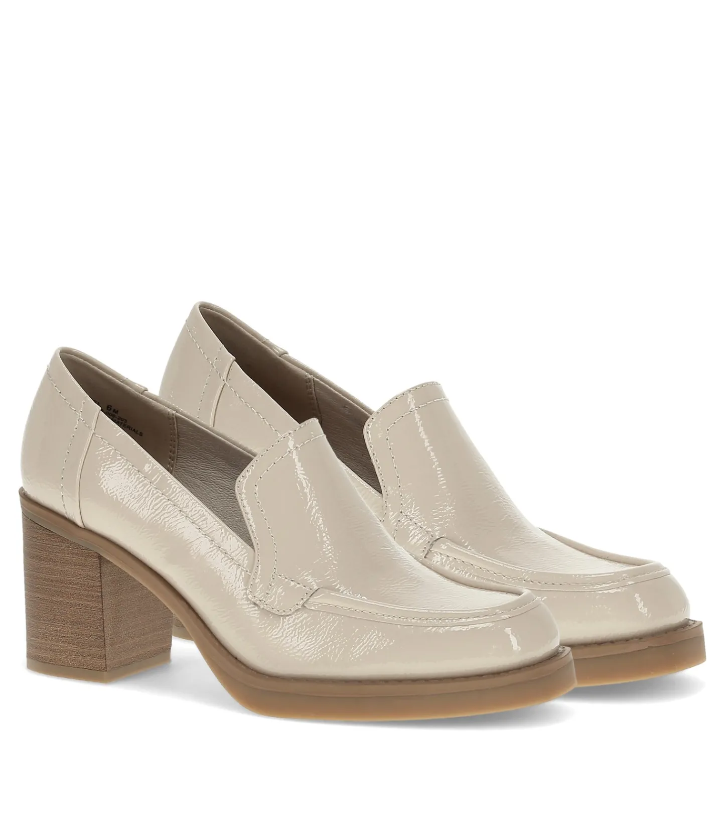 Baretraps Flats & Loafers | Dress Shoes^Gretel Block Heel Loafer Ivory