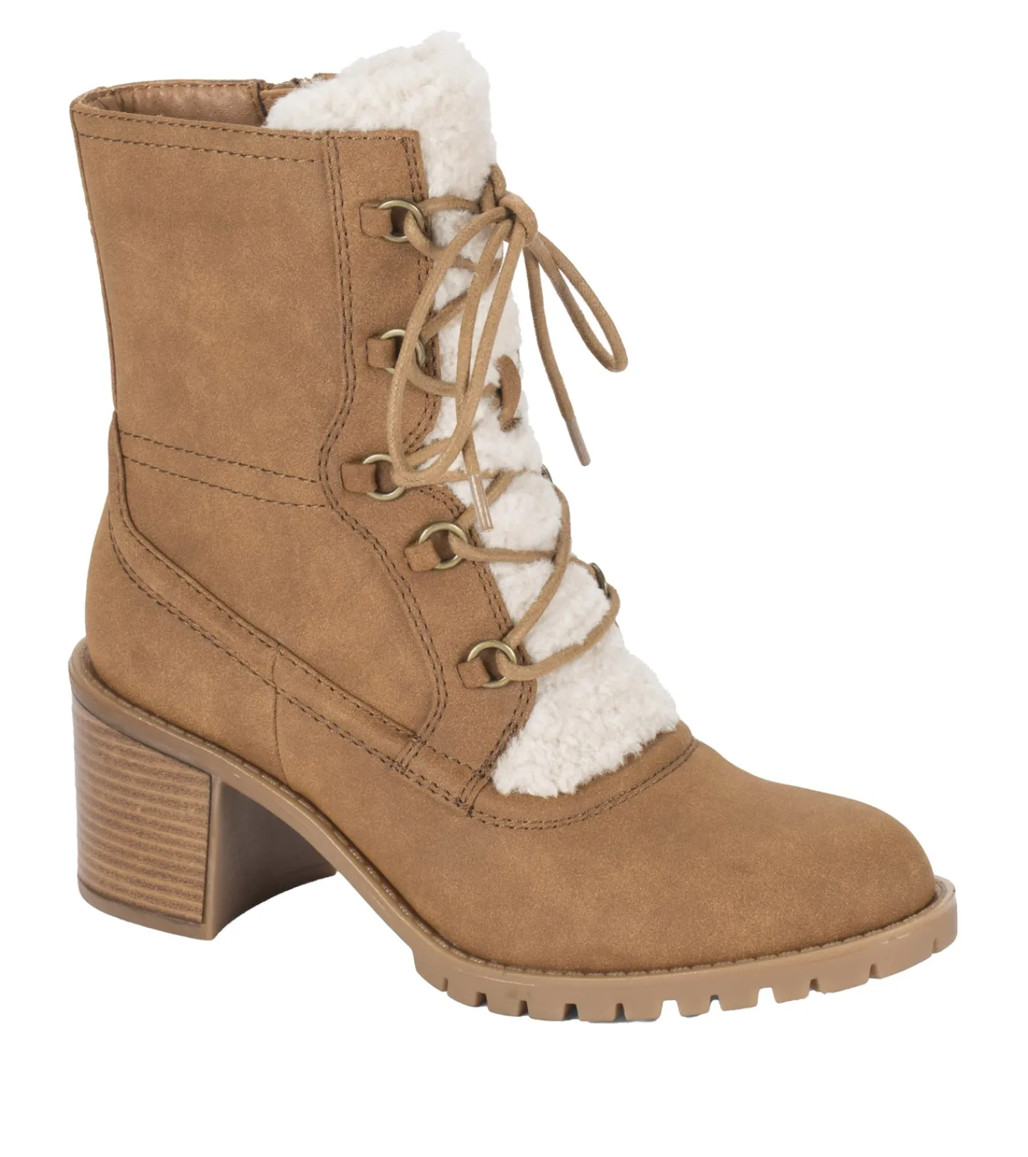 Baretraps Booties^Hadlee Lace Up Bootie Cognac
