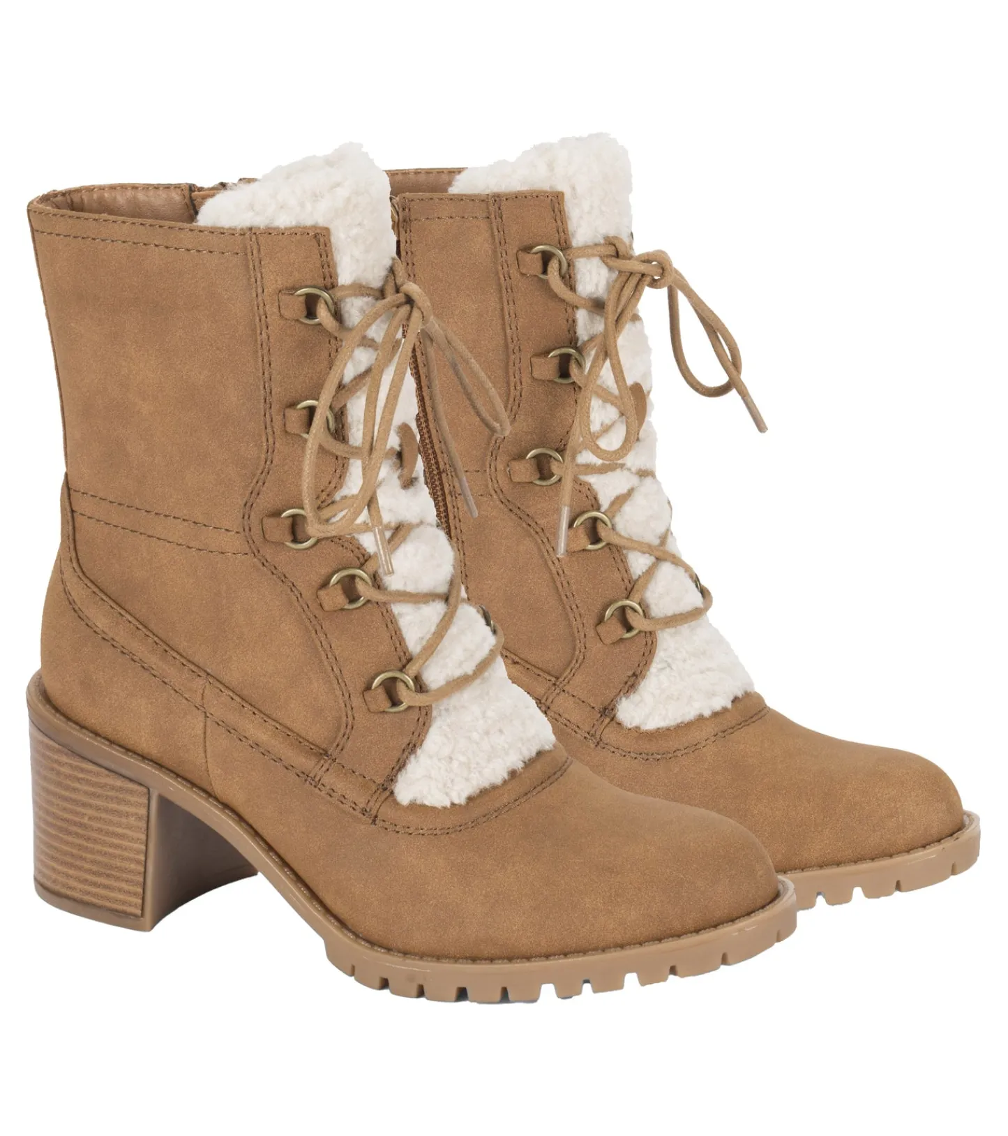 Baretraps Booties^Hadlee Lace Up Bootie Cognac