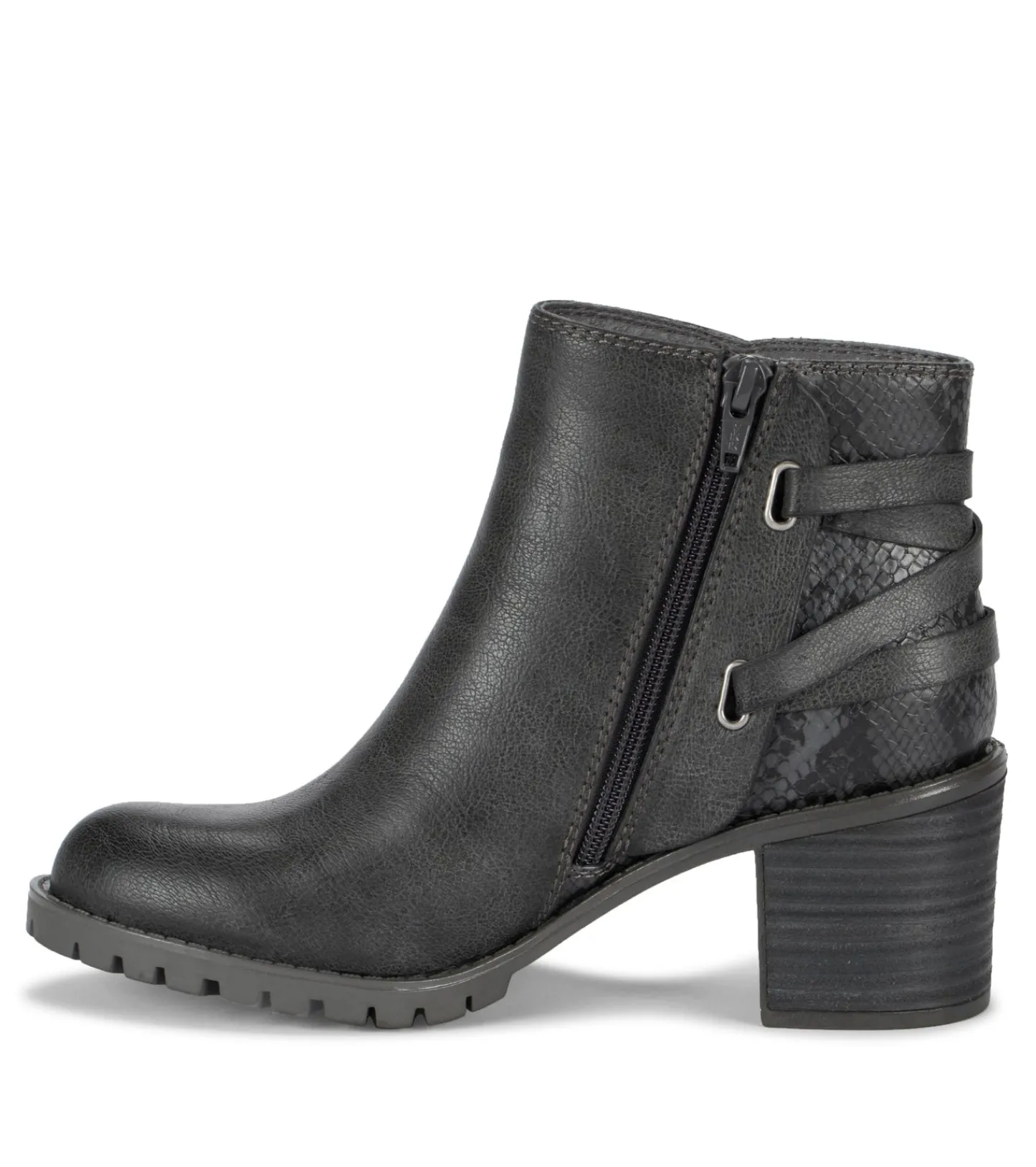 Baretraps Booties^Hensley Bootie DarkGreySnake