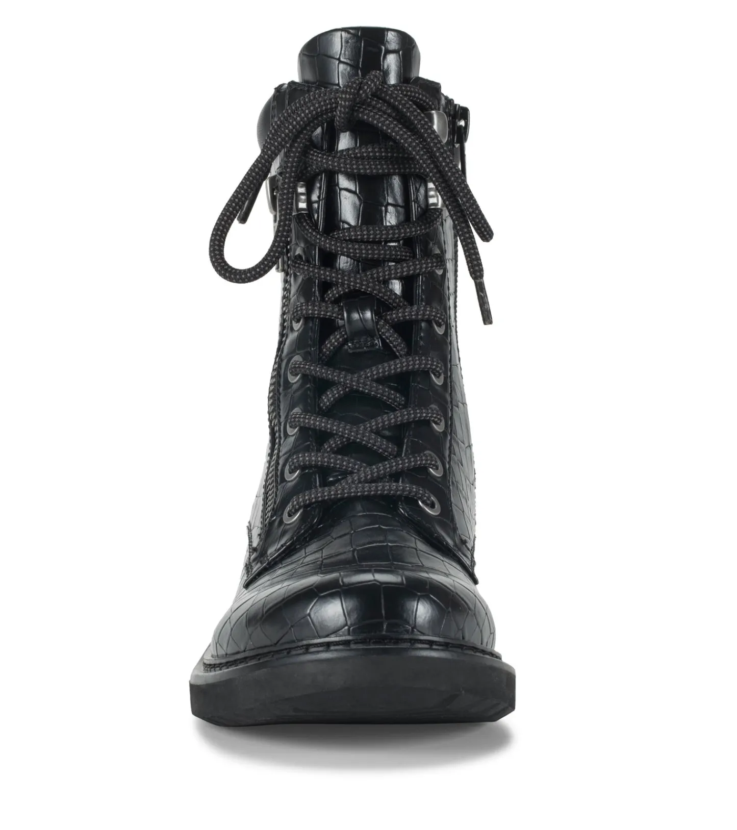 Baretraps Booties^Holden Lace Up Bootie BlackCroco
