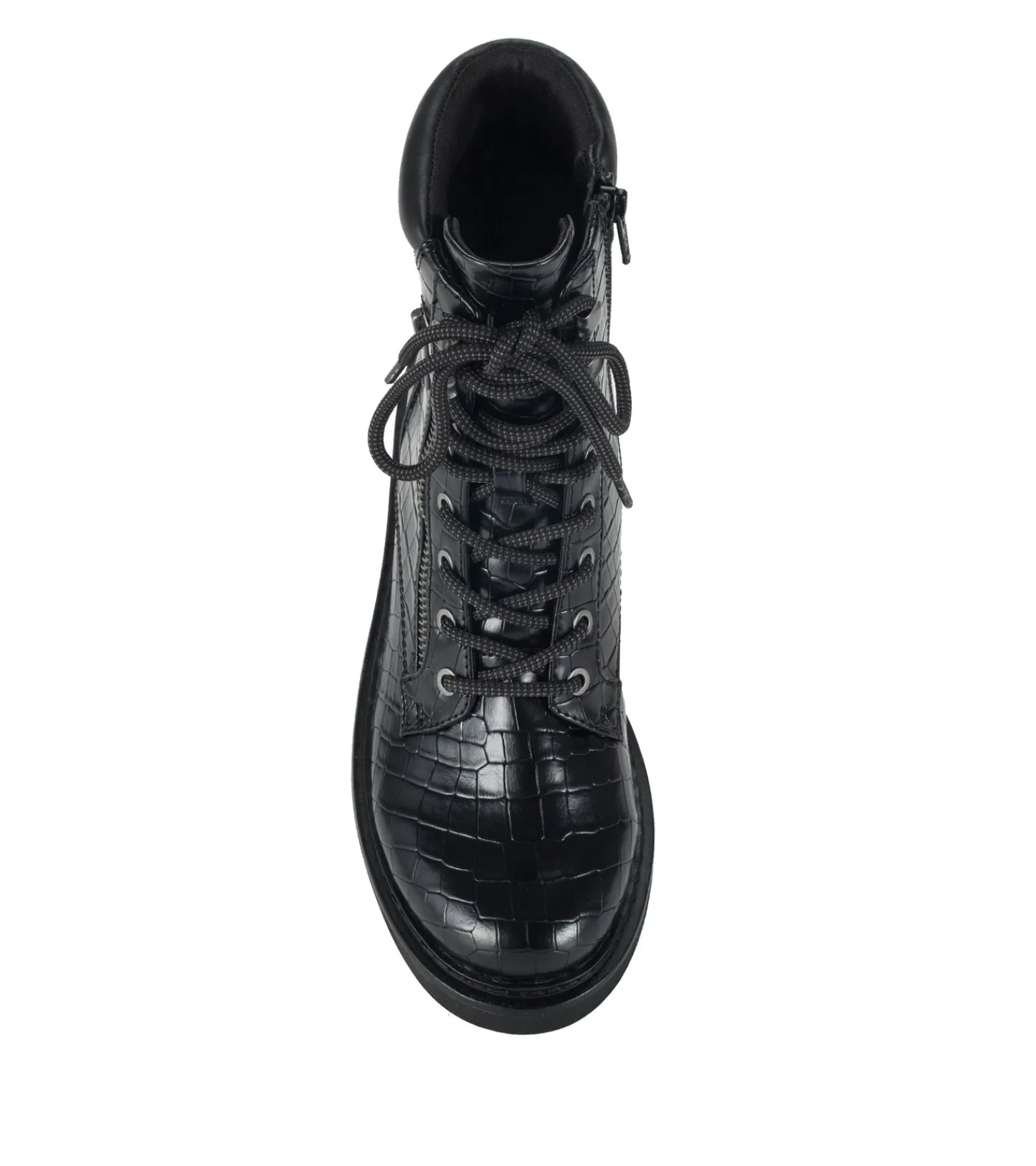 Baretraps Booties^Holden Lace Up Bootie BlackCroco