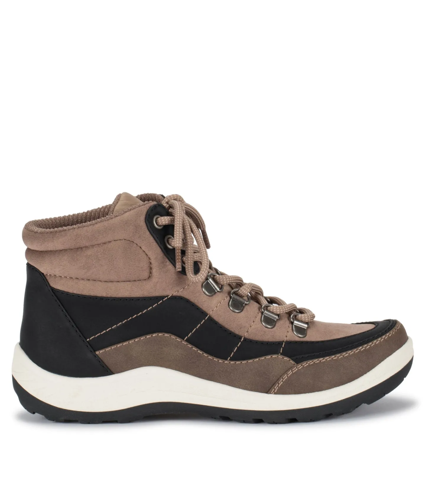 Baretraps Booties^Kamber Lace Up Boot TaupeMulti