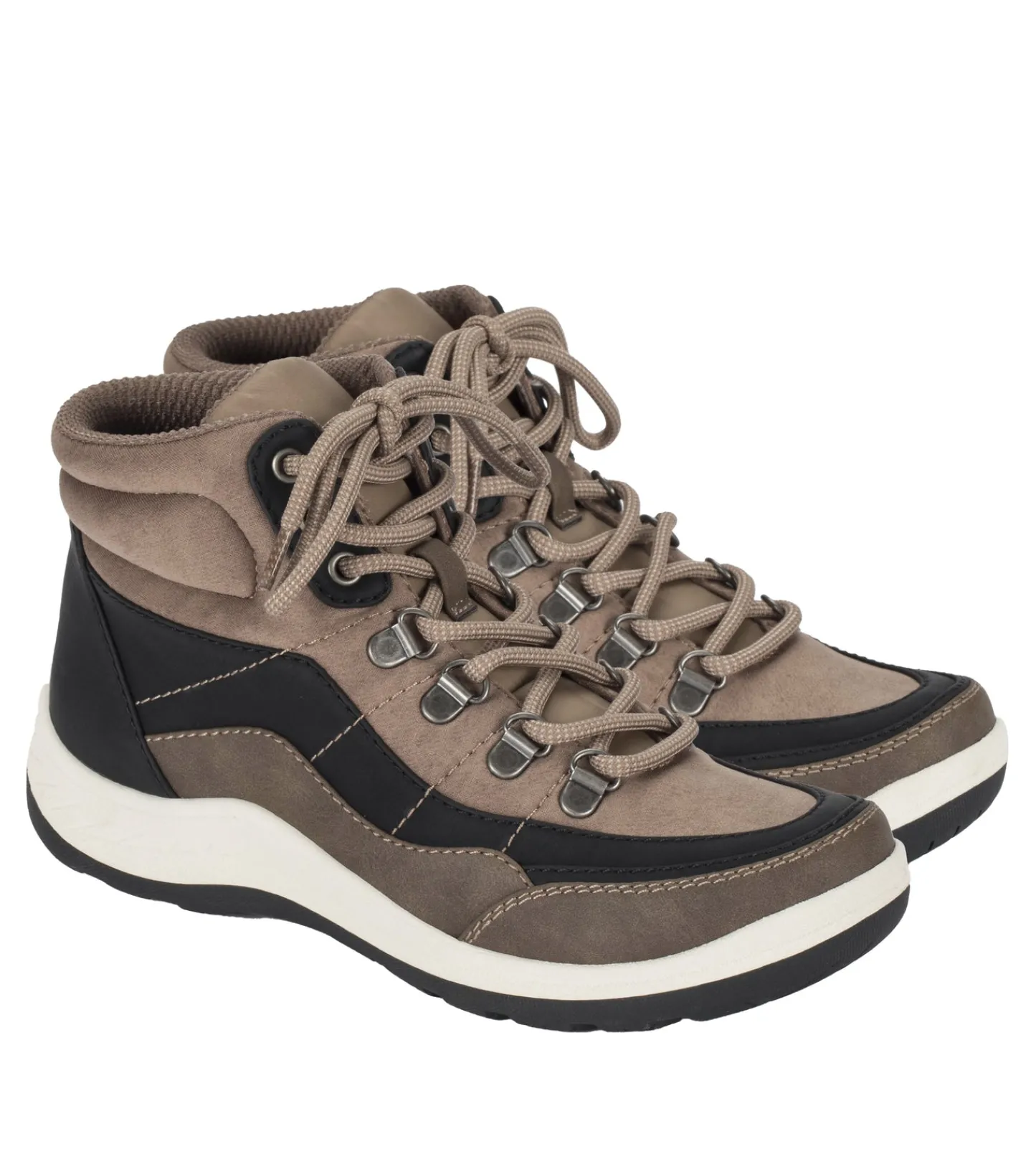 Baretraps Booties^Kamber Lace Up Boot TaupeMulti