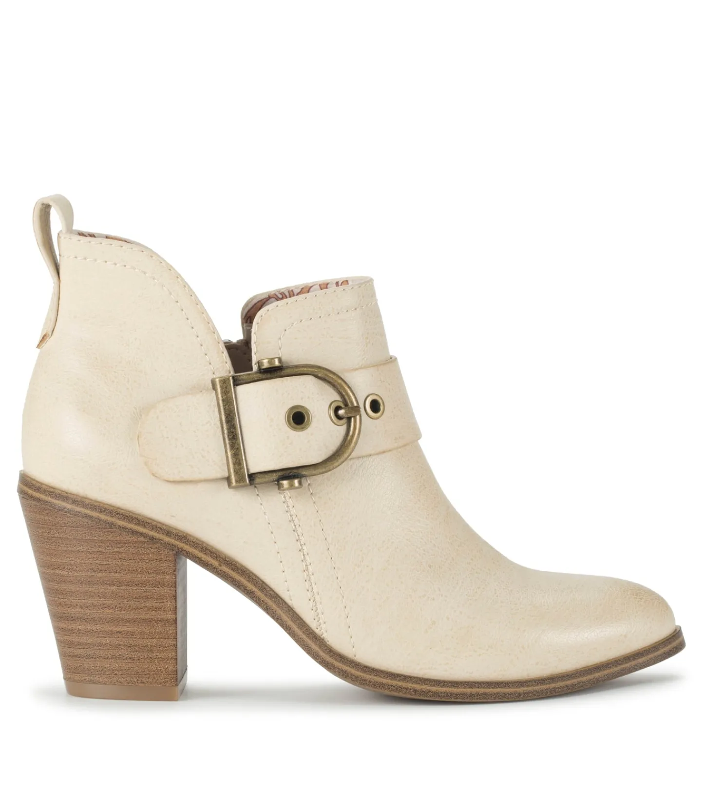 Baretraps Booties^Karina Block Heel Ankle Bootie Milkyway