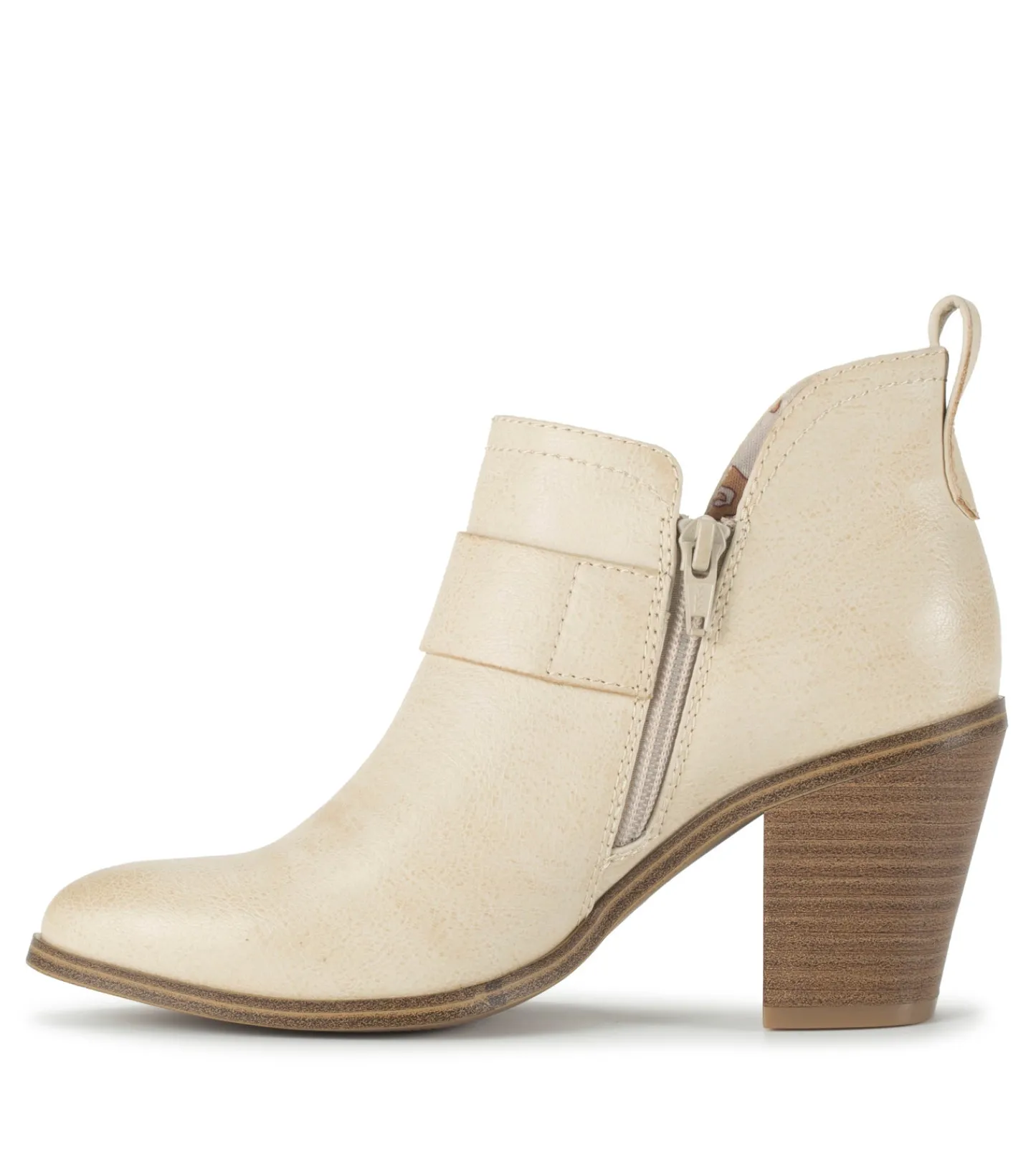 Baretraps Booties^Karina Block Heel Ankle Bootie Milkyway