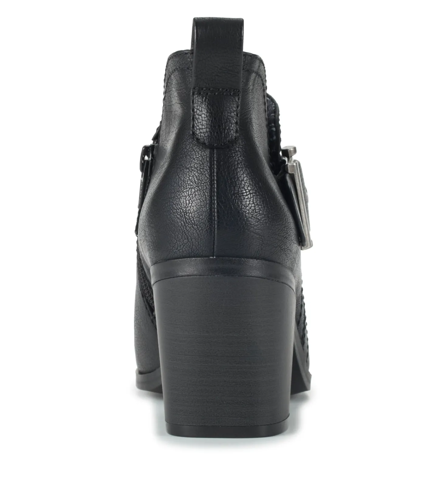 Baretraps Booties^Karina Block Heel Ankle Bootie Black