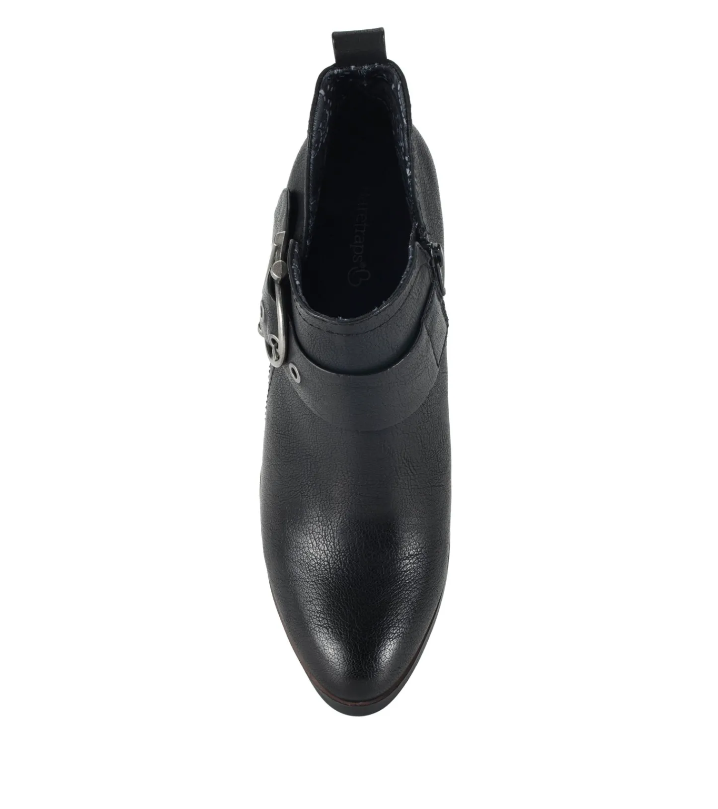 Baretraps Booties^Karina Block Heel Ankle Bootie Black