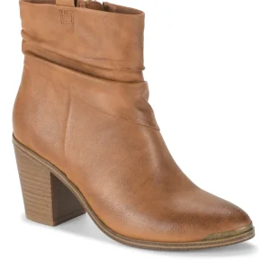 Baretraps Booties^Katherine Block Heel Bootie Cognac