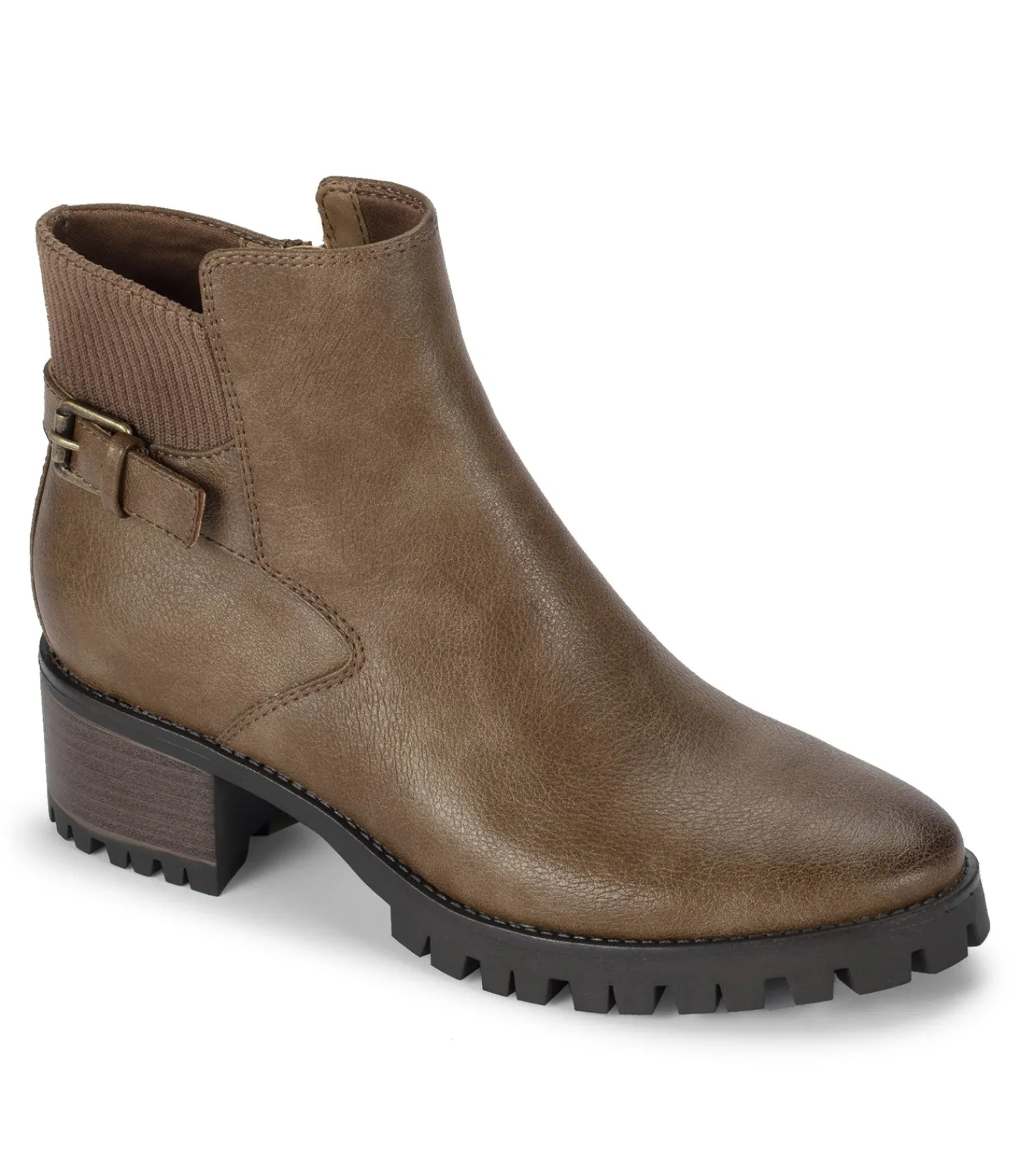 Baretraps Booties^Kemper Lug Sole Bootie DarkTaupe