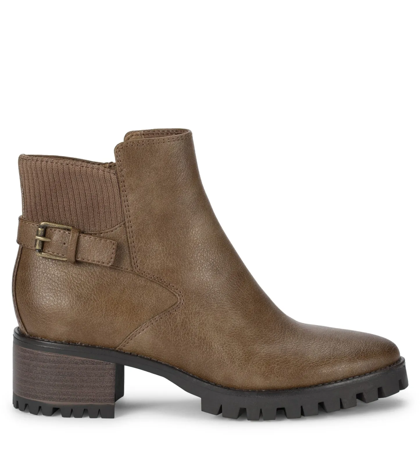Baretraps Booties^Kemper Lug Sole Bootie DarkTaupe