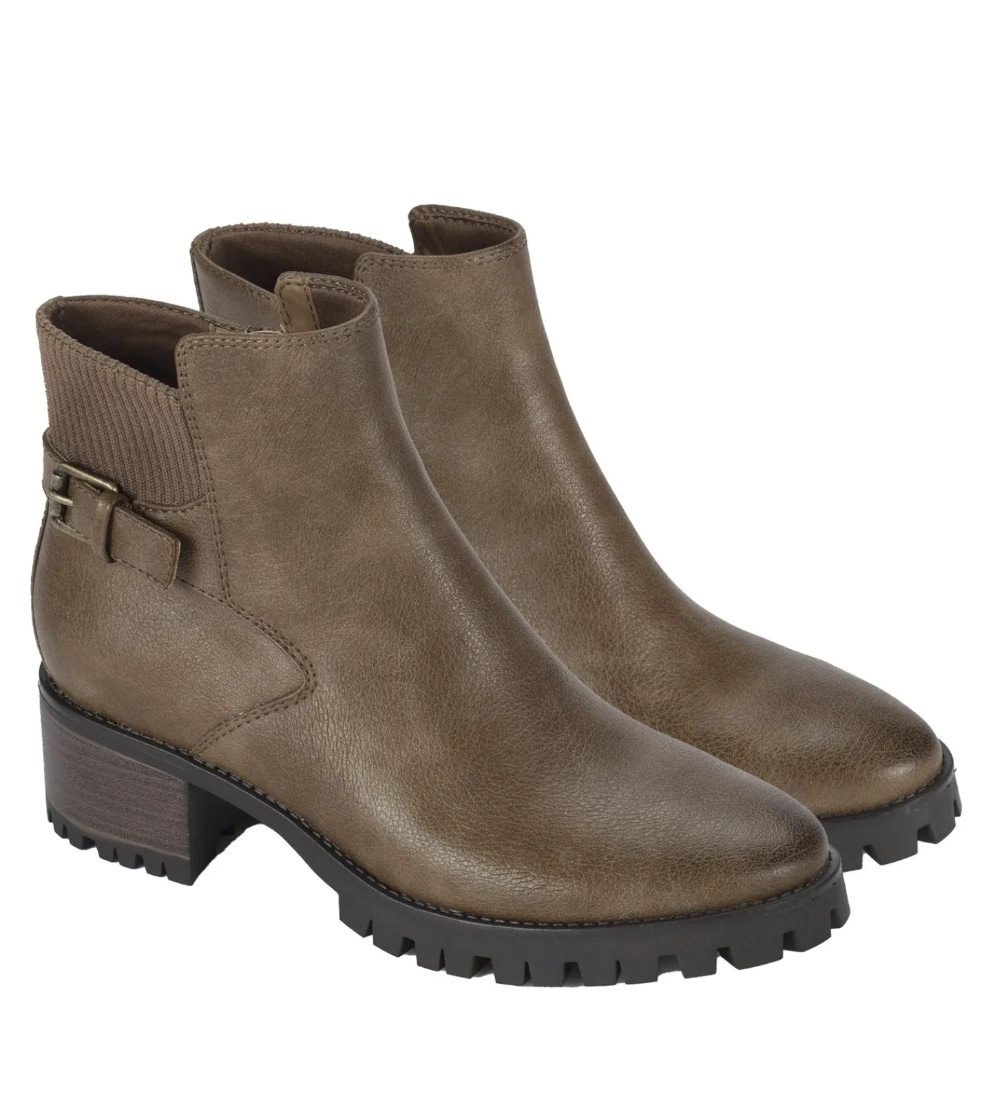 Baretraps Booties^Kemper Lug Sole Bootie DarkTaupe