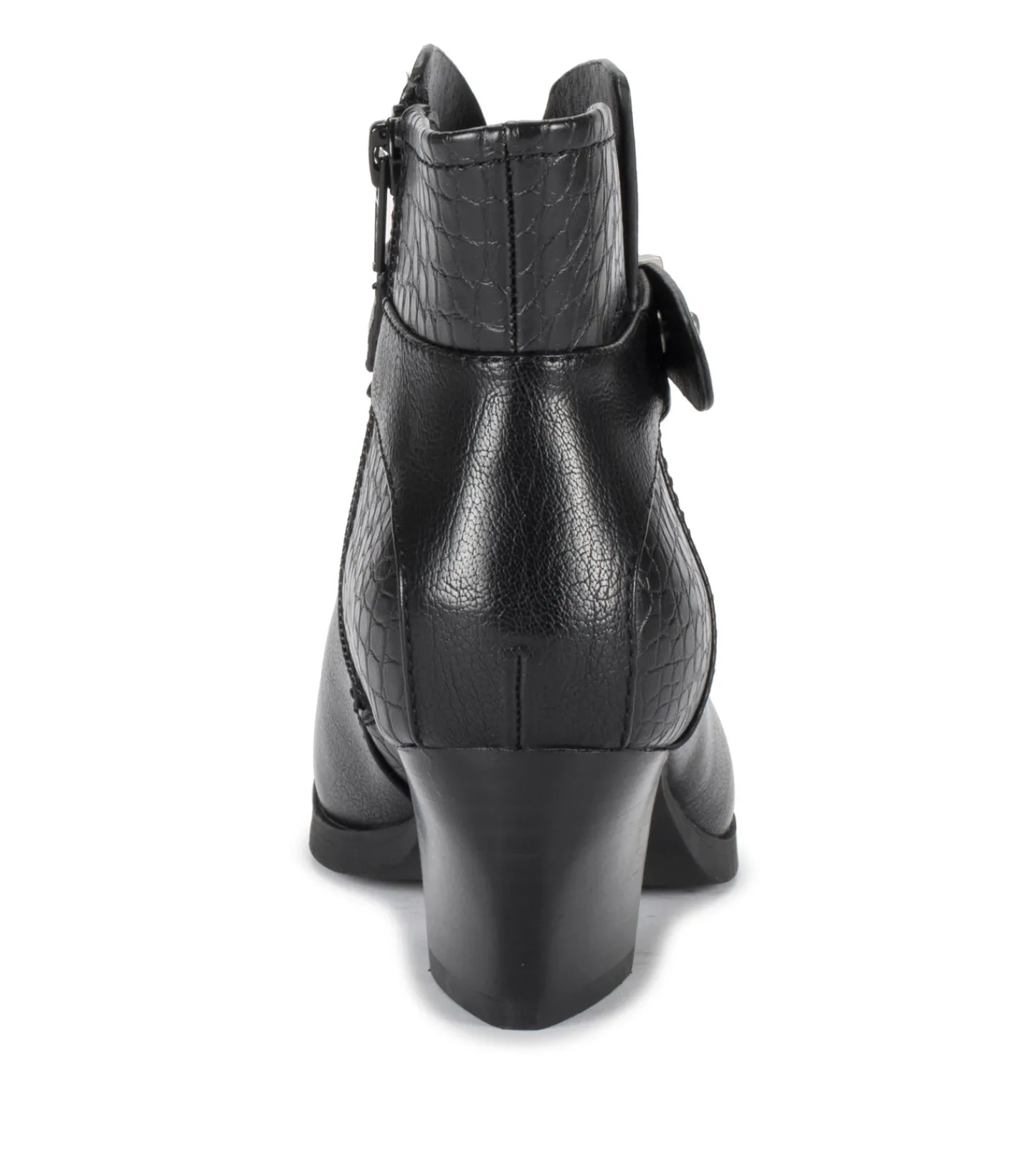 Baretraps Booties^Lane Block Heel Bootie BlackCroco