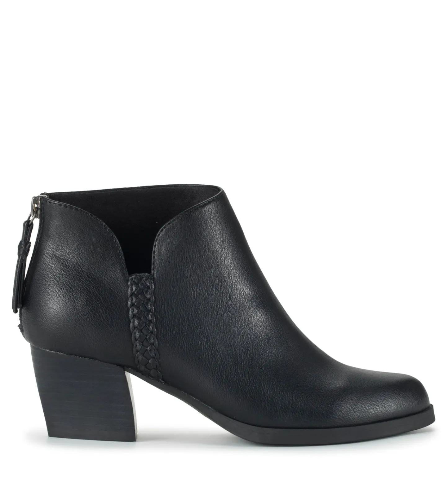 Baretraps Booties^Lauryn Block Heel Ankle Bootie Black