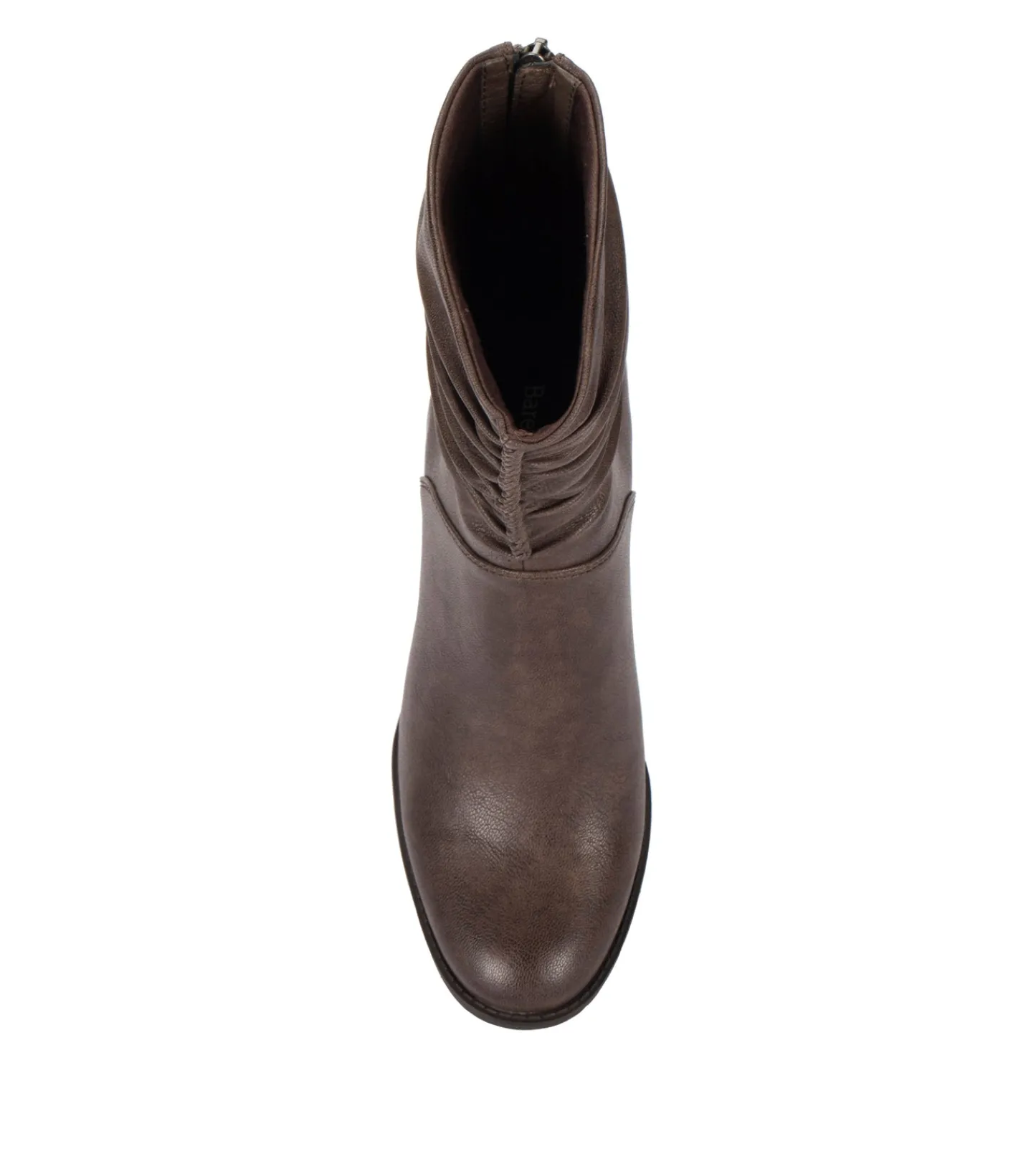 Baretraps Booties^Leslie Block Heel Slouch Boot DarkTaupe