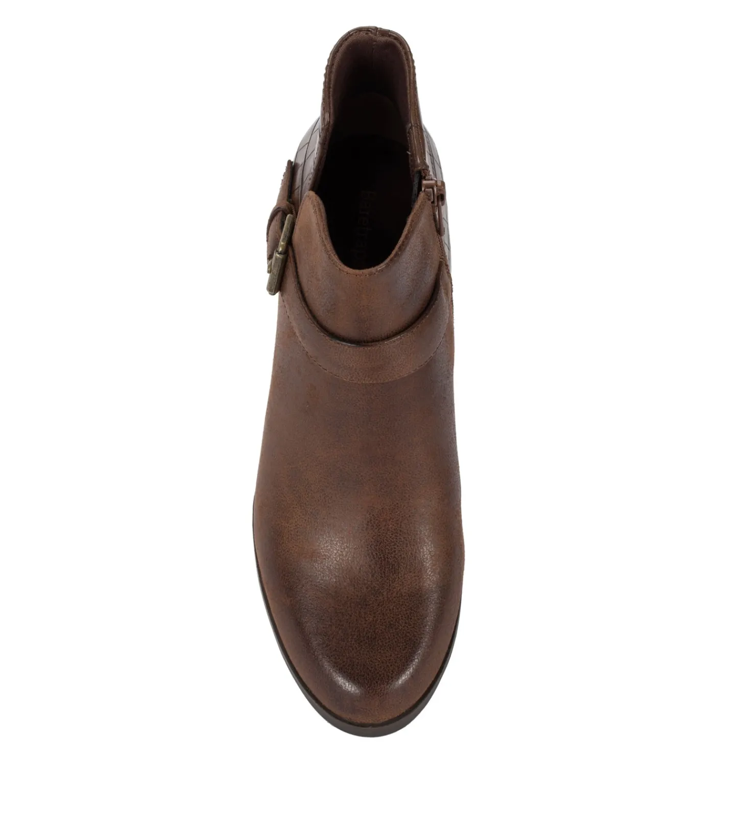 Baretraps Booties^Lexis Block Heel Bootie BrushBrownCroco