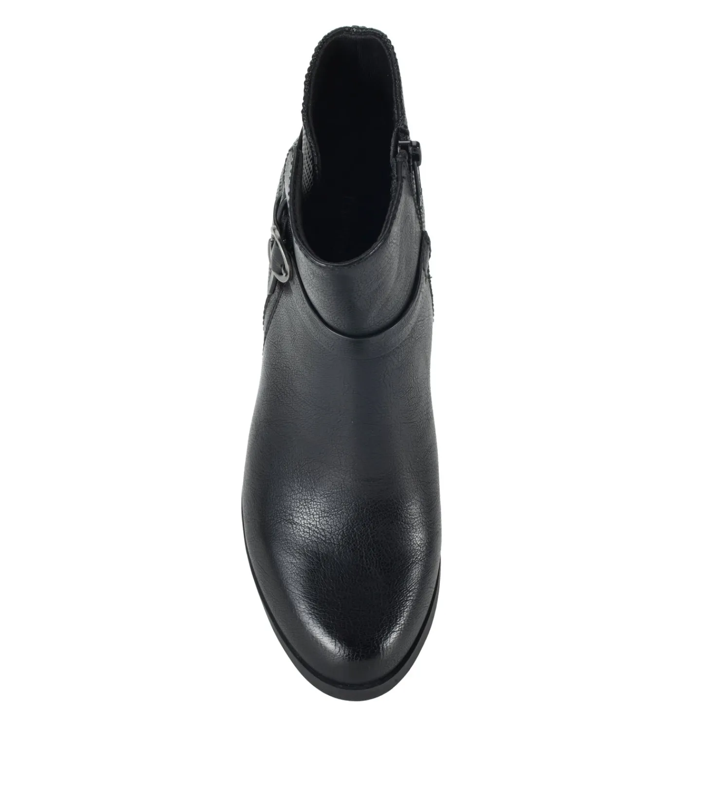 Baretraps Booties^Linda Block Heel Bootie Black
