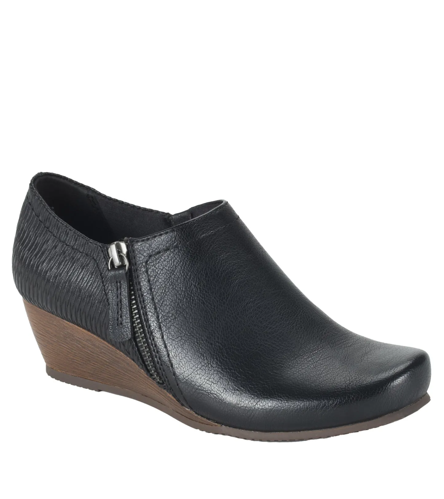 Baretraps Booties^Louise Wedge Ankle Bootie Black