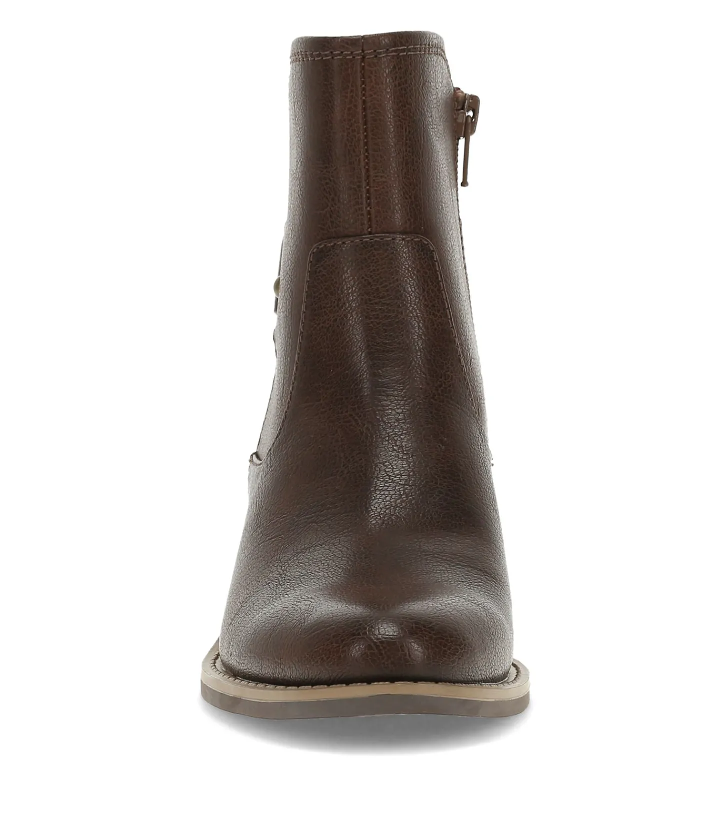 Baretraps Booties^Luella Block Heel Bootie DarkBrown