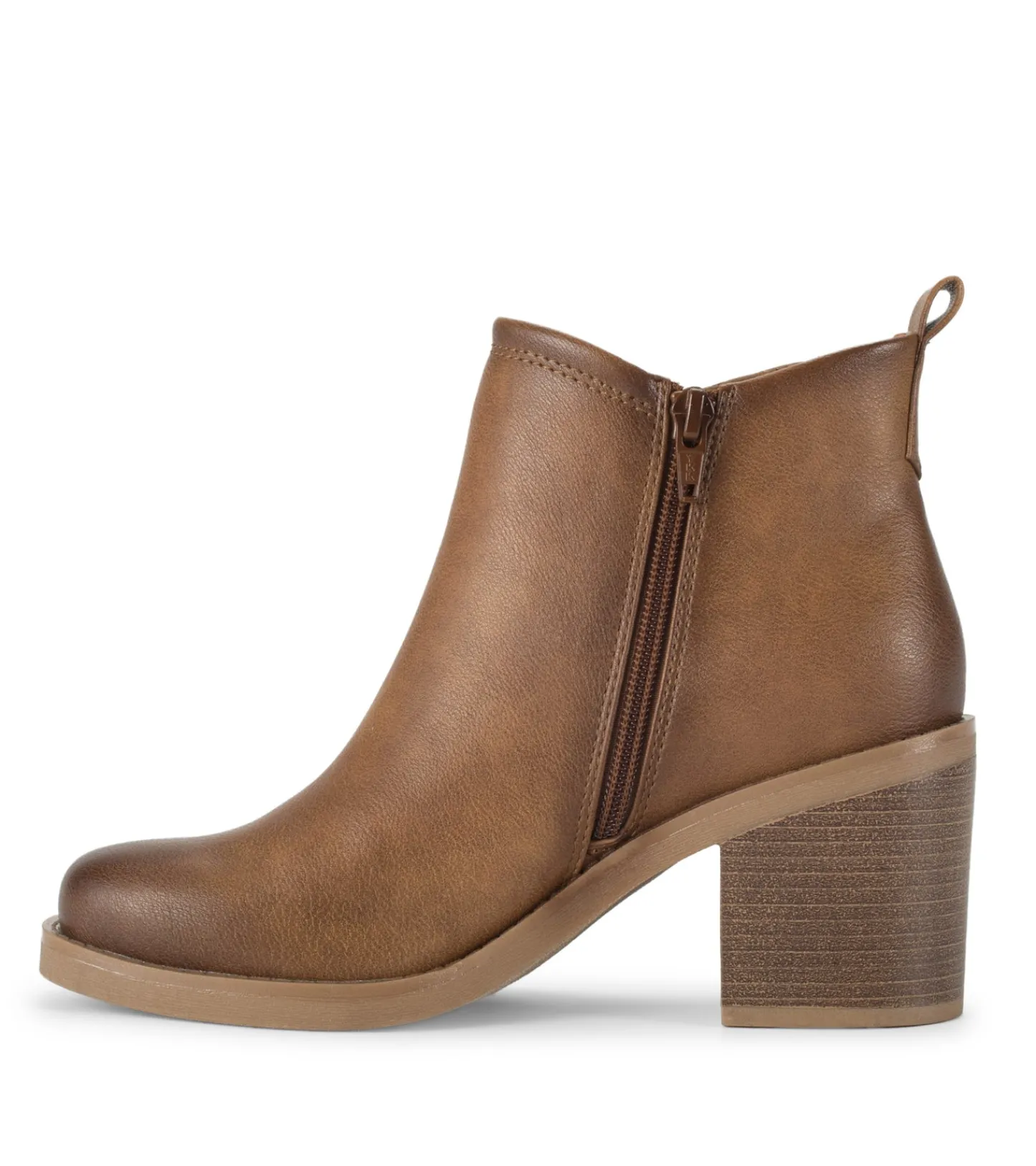 Baretraps Booties^Maria Block Heel Bootie Auburn