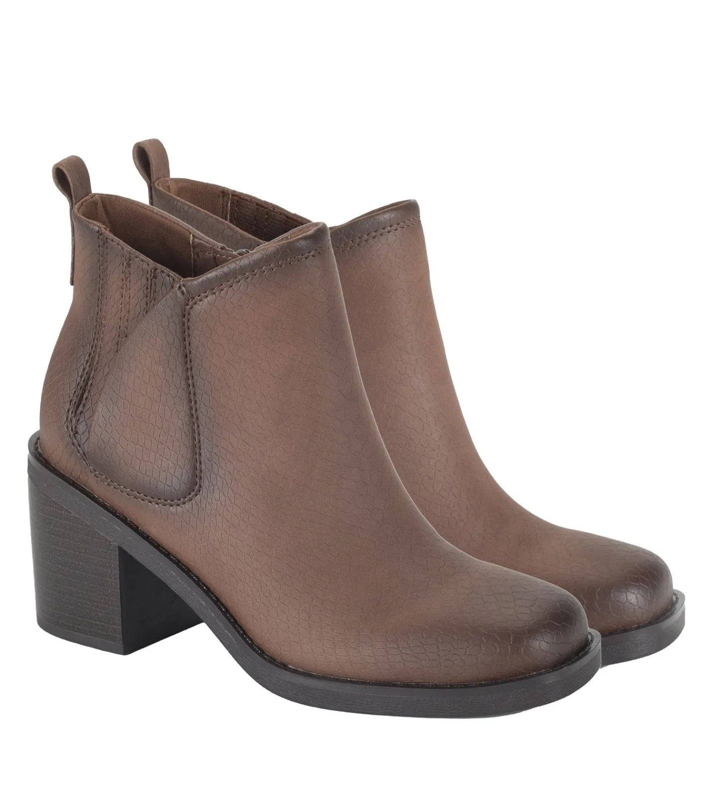 Baretraps Booties^Maria Block Heel Bootie Oak