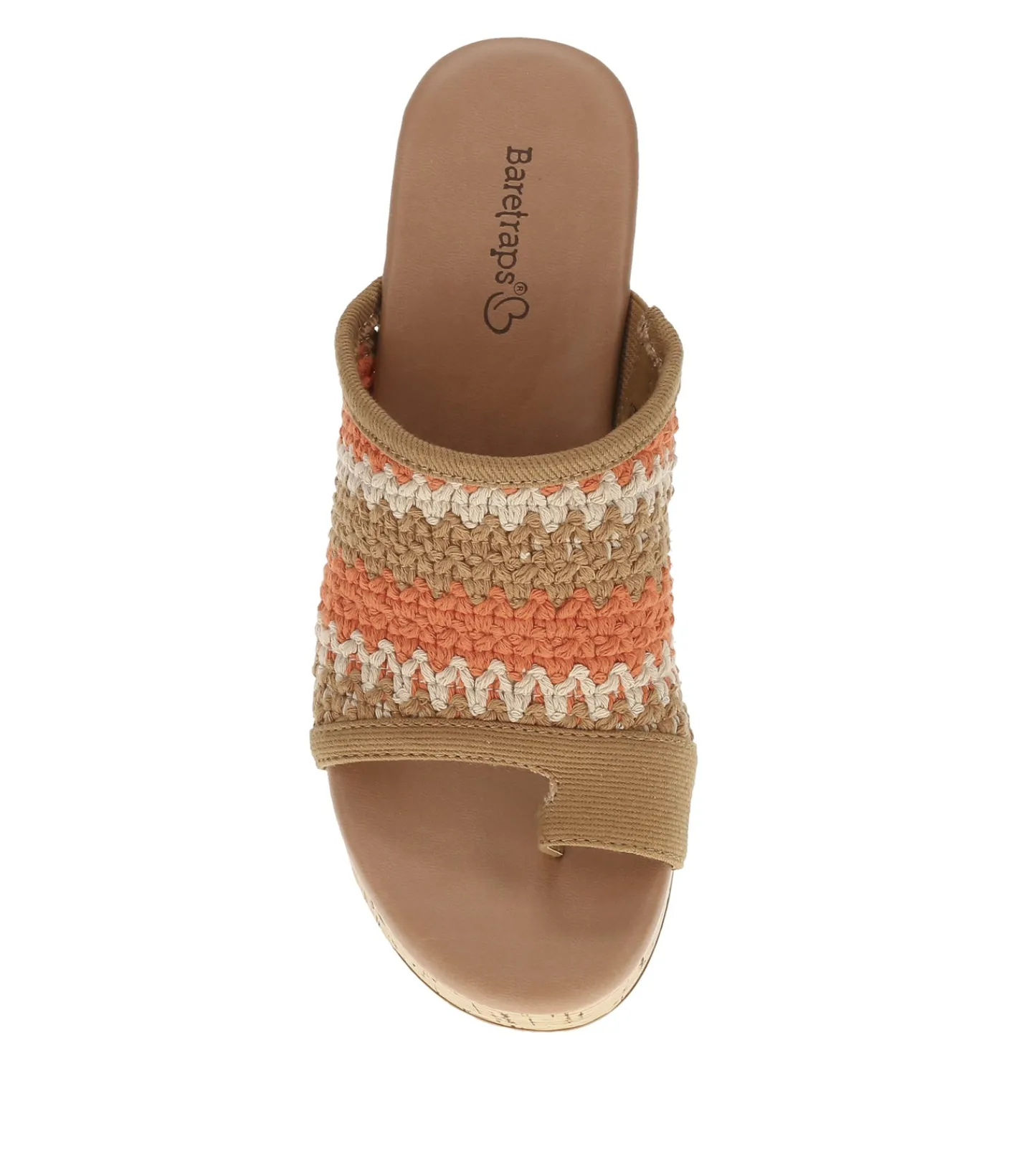 Baretraps Slides & Slip On Sandals^Michaela Block Heel Sandal OrangeAidMulti