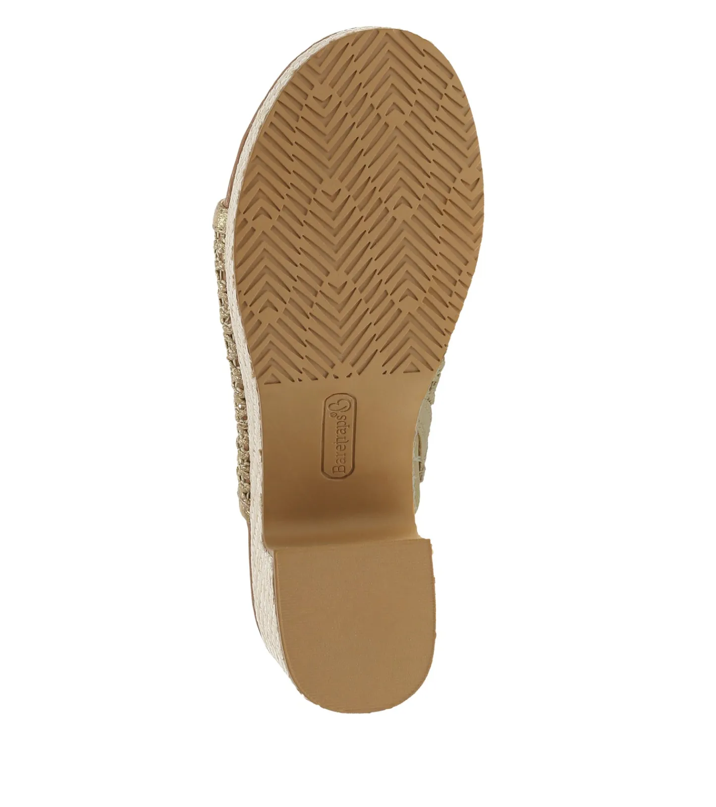 Baretraps Slides & Slip On Sandals^Michaela Block Heel Sandal OldGold