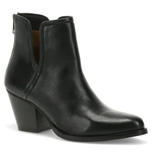 Baretraps Booties^Nanny Block Heel Bootie BlackLeather
