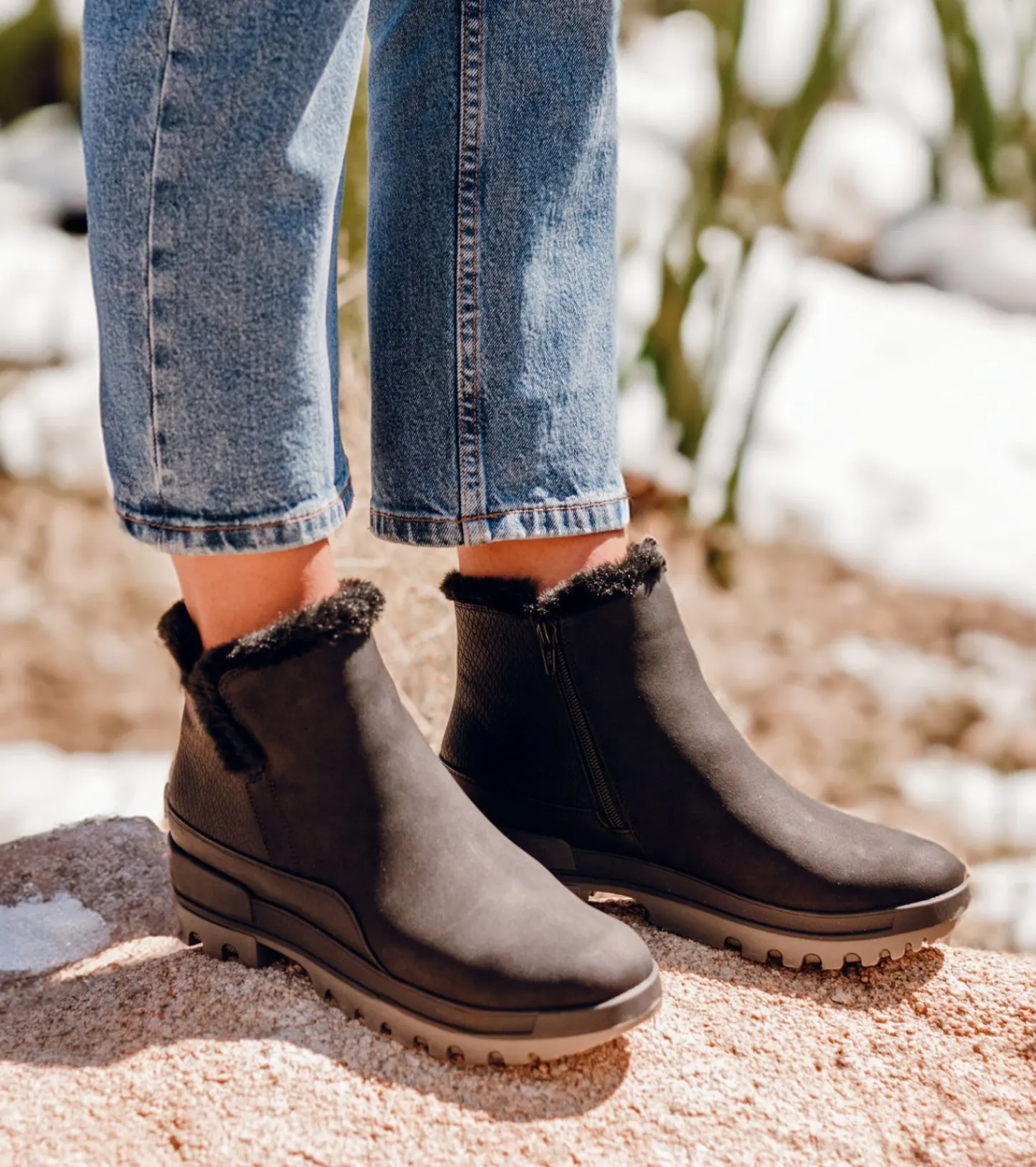 Baretraps Booties | Cold Weather Boots^Noemi Cold Weather Bootie Black