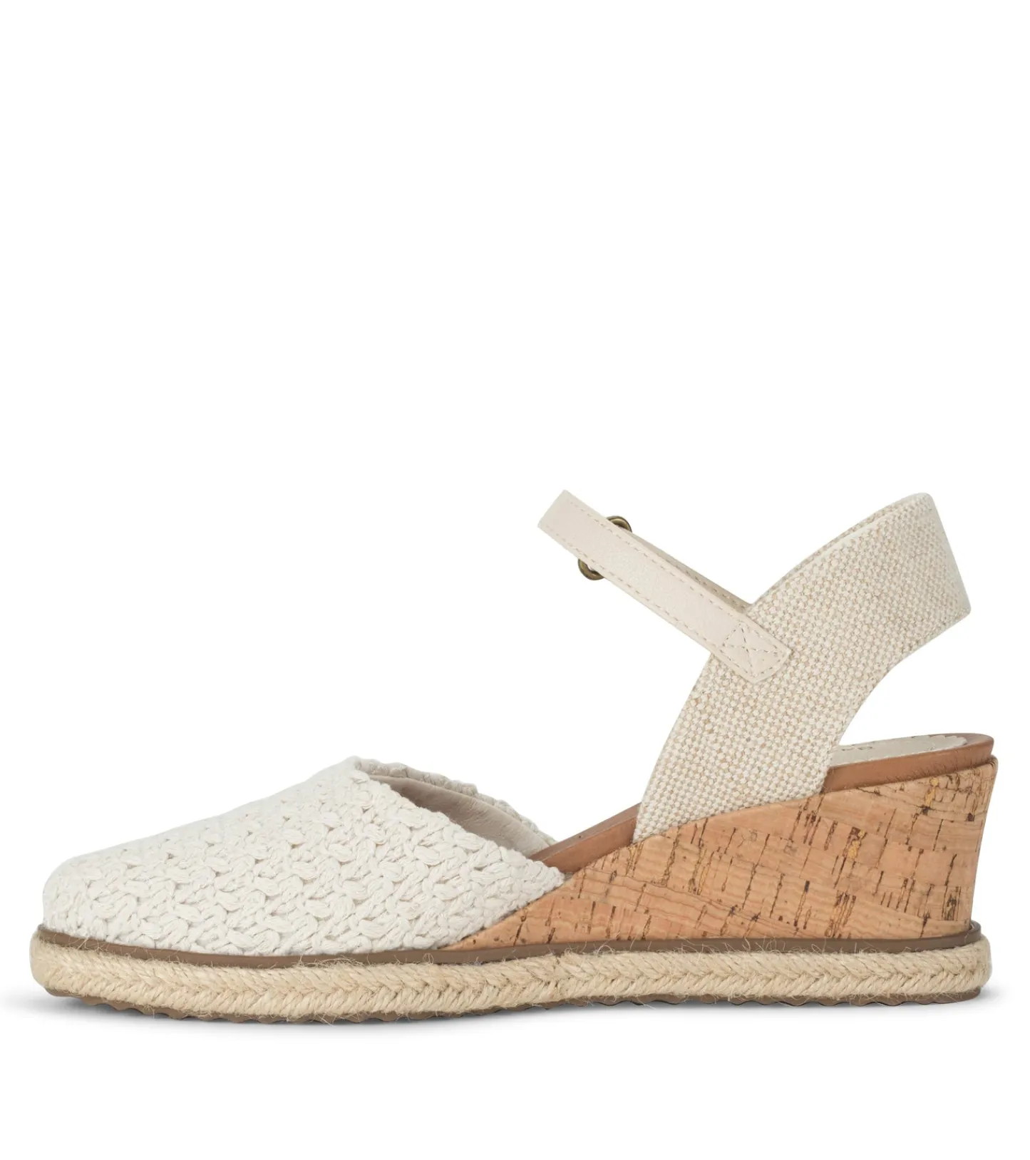 Baretraps Wedge Sandals^Ocean Closed Toe Wedge Sandal Natural