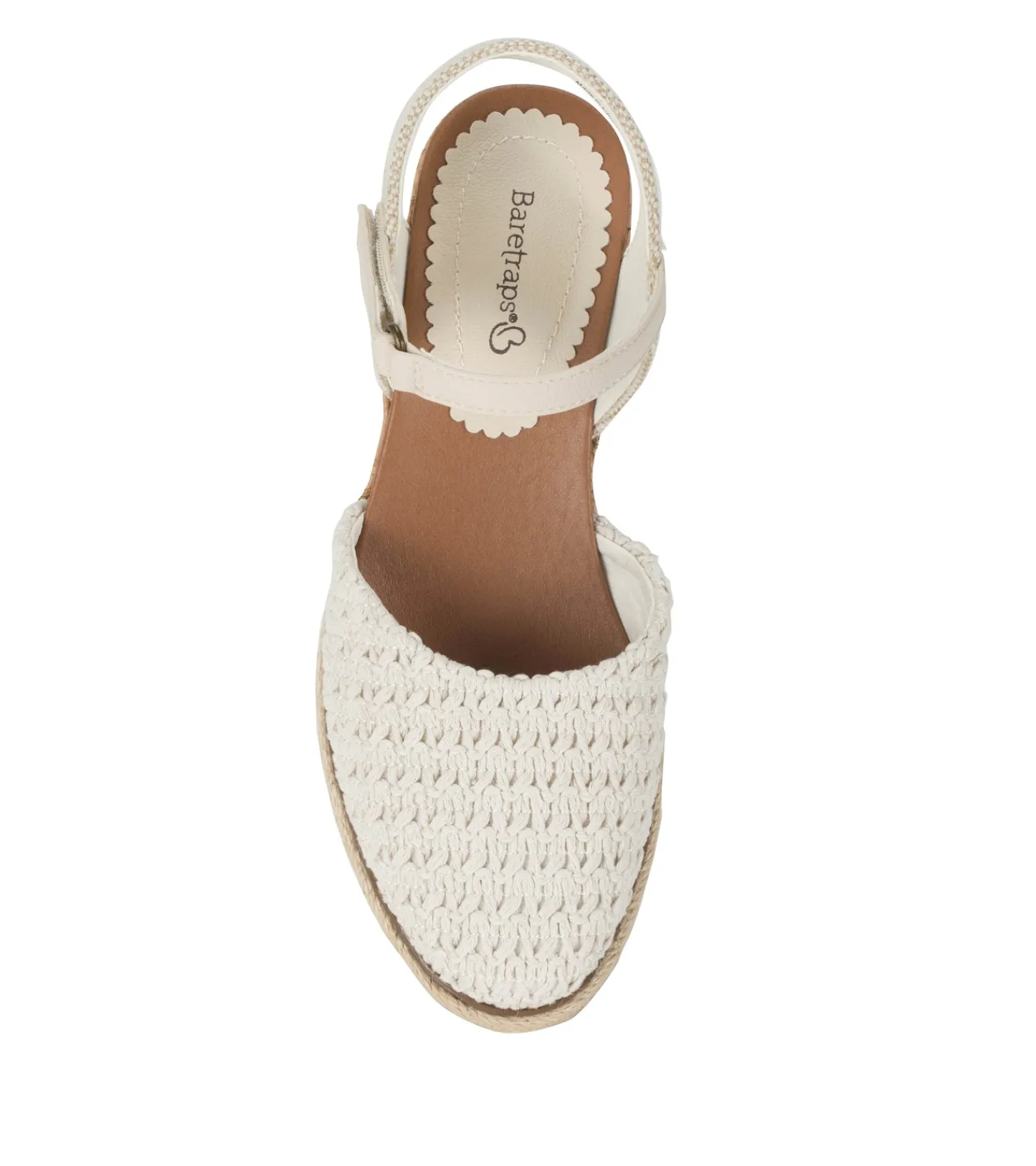 Baretraps Wedge Sandals^Ocean Closed Toe Wedge Sandal Natural