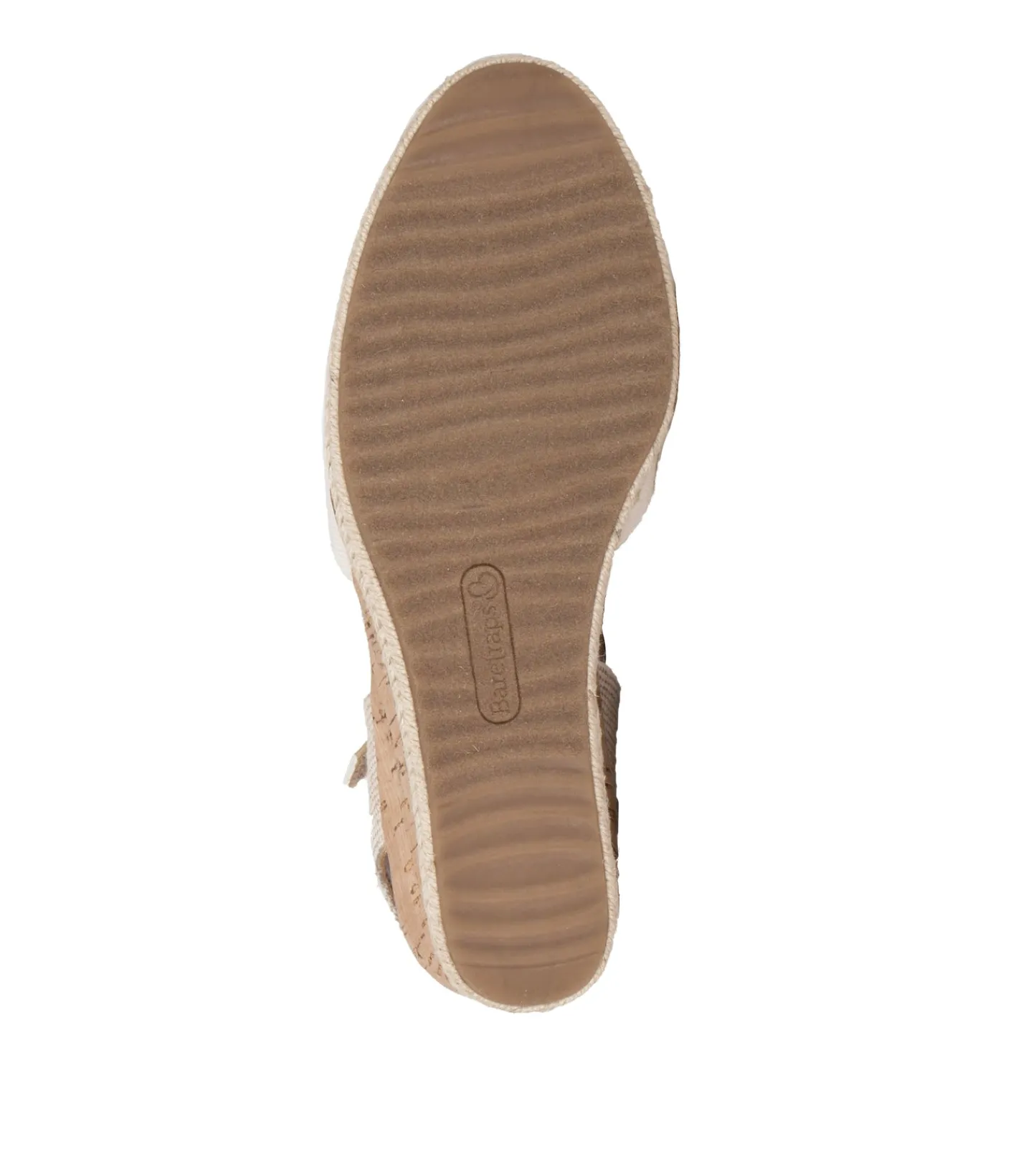 Baretraps Wedge Sandals^Ocean Closed Toe Wedge Sandal Cream
