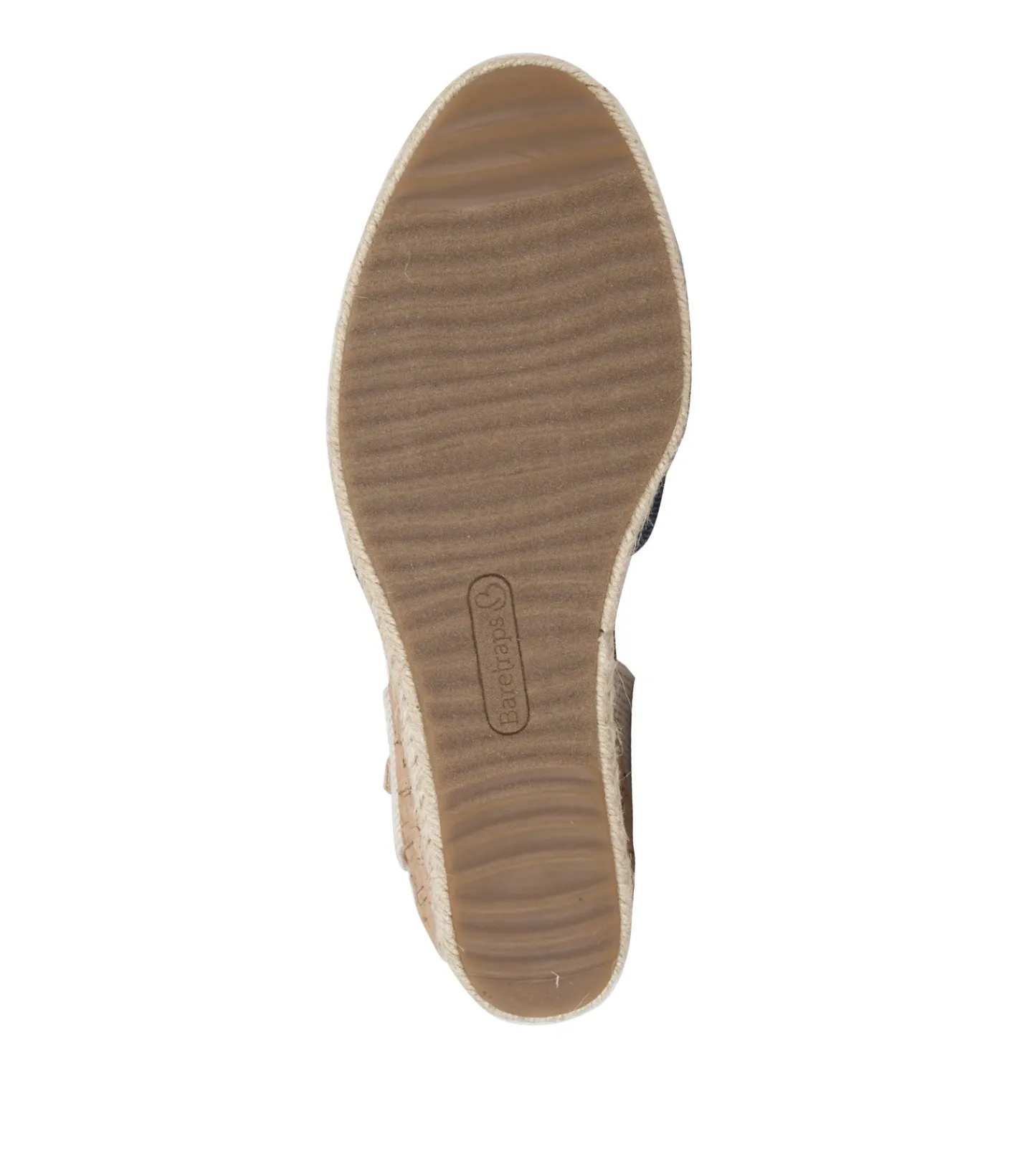 Baretraps Wedge Sandals^Ocean Closed Toe Wedge Sandal NavyBlueCanvas