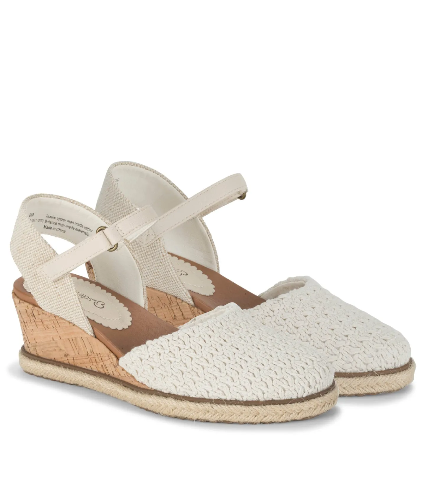 Baretraps Wedge Sandals^Ocean Closed Toe Wedge Sandal Natural